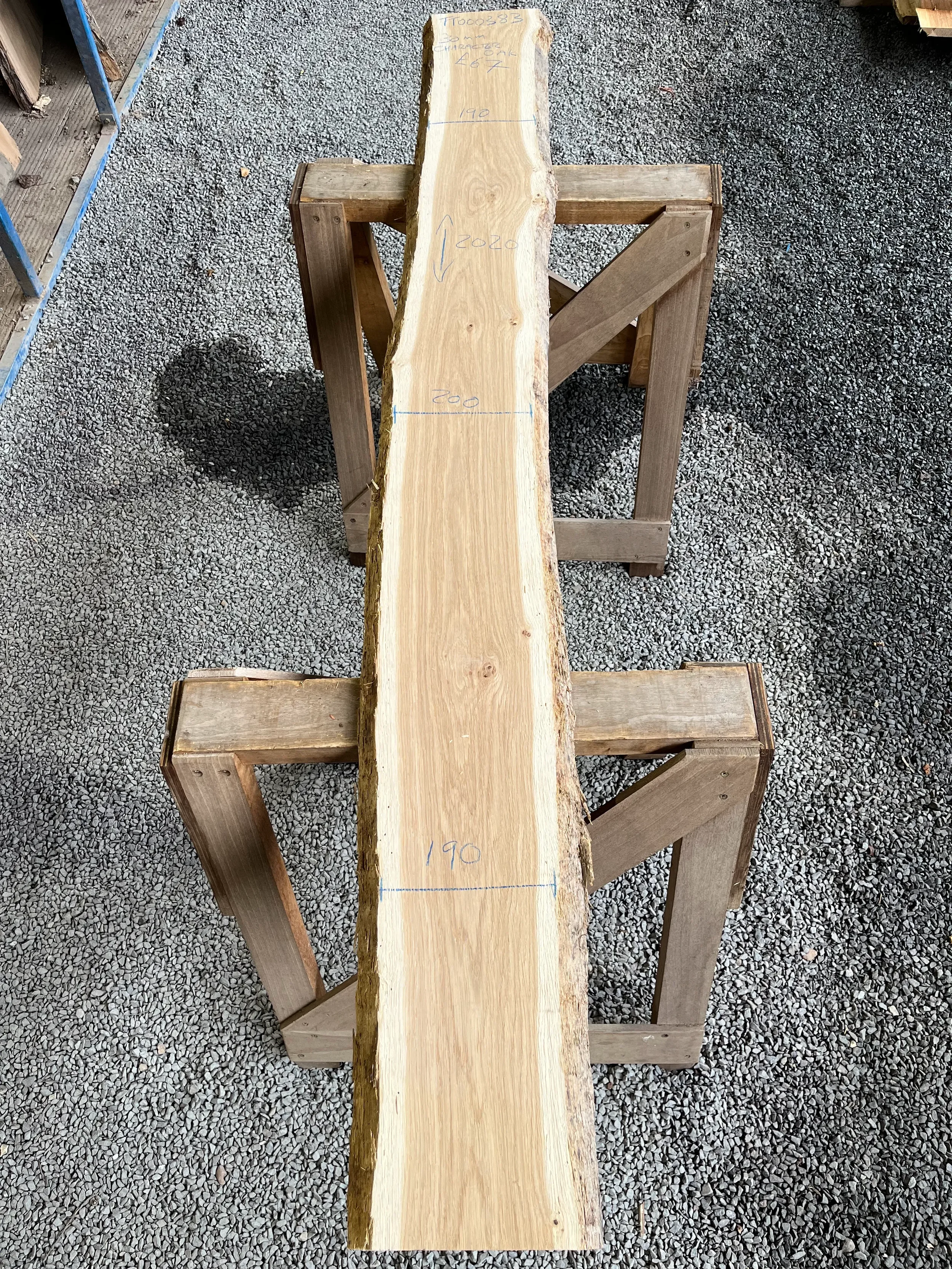 European Oak Live Edge Board 30mm