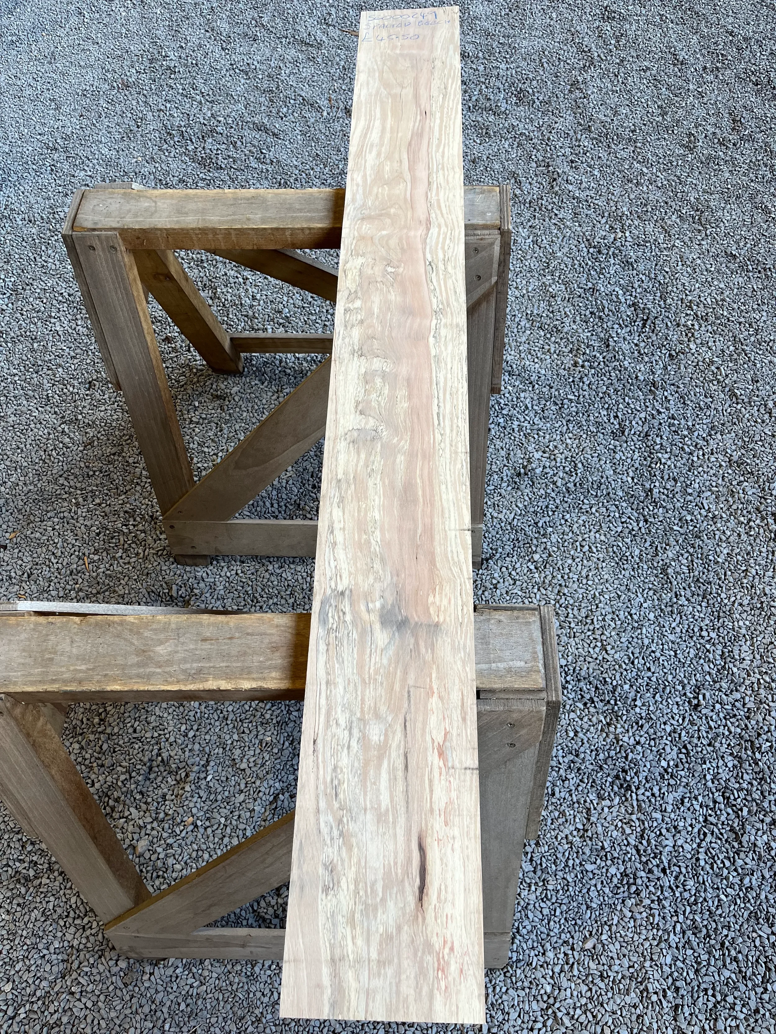 Spalted Beech Board 24x190x1650mm