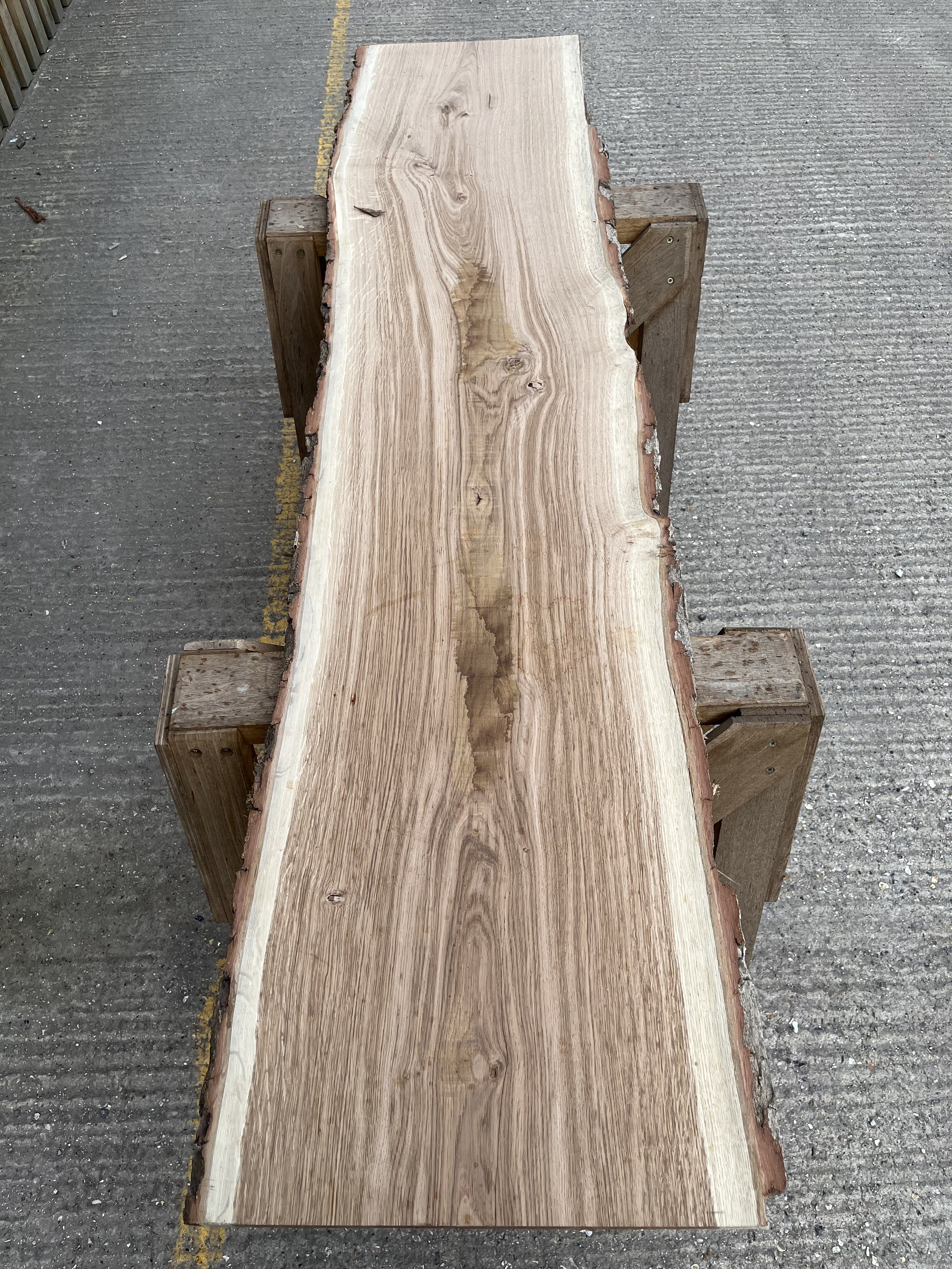 Brown oak live edge board tt000157 back.jpeg