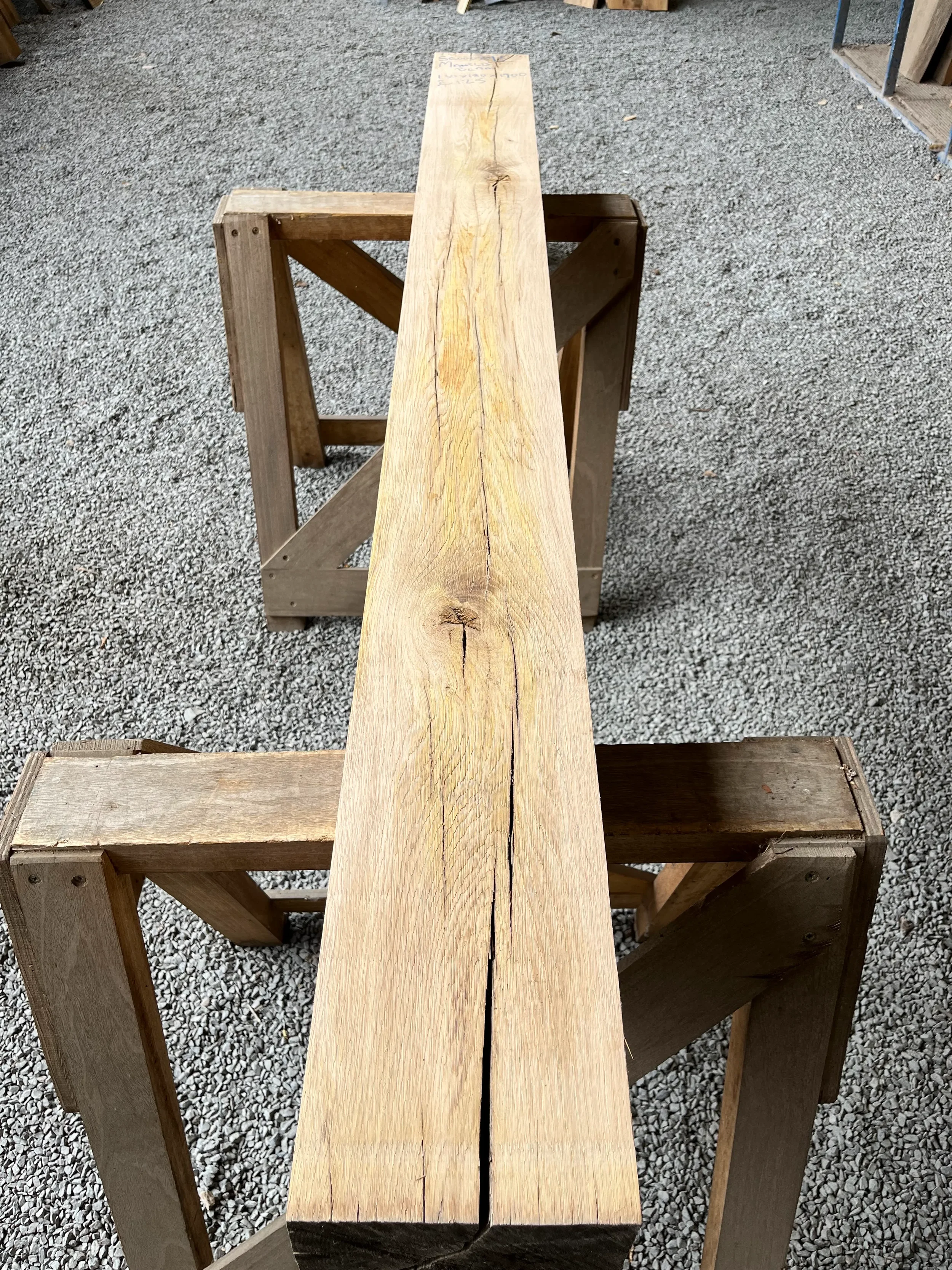Air Dried Oak Mantle Beam 130x180x1900mm