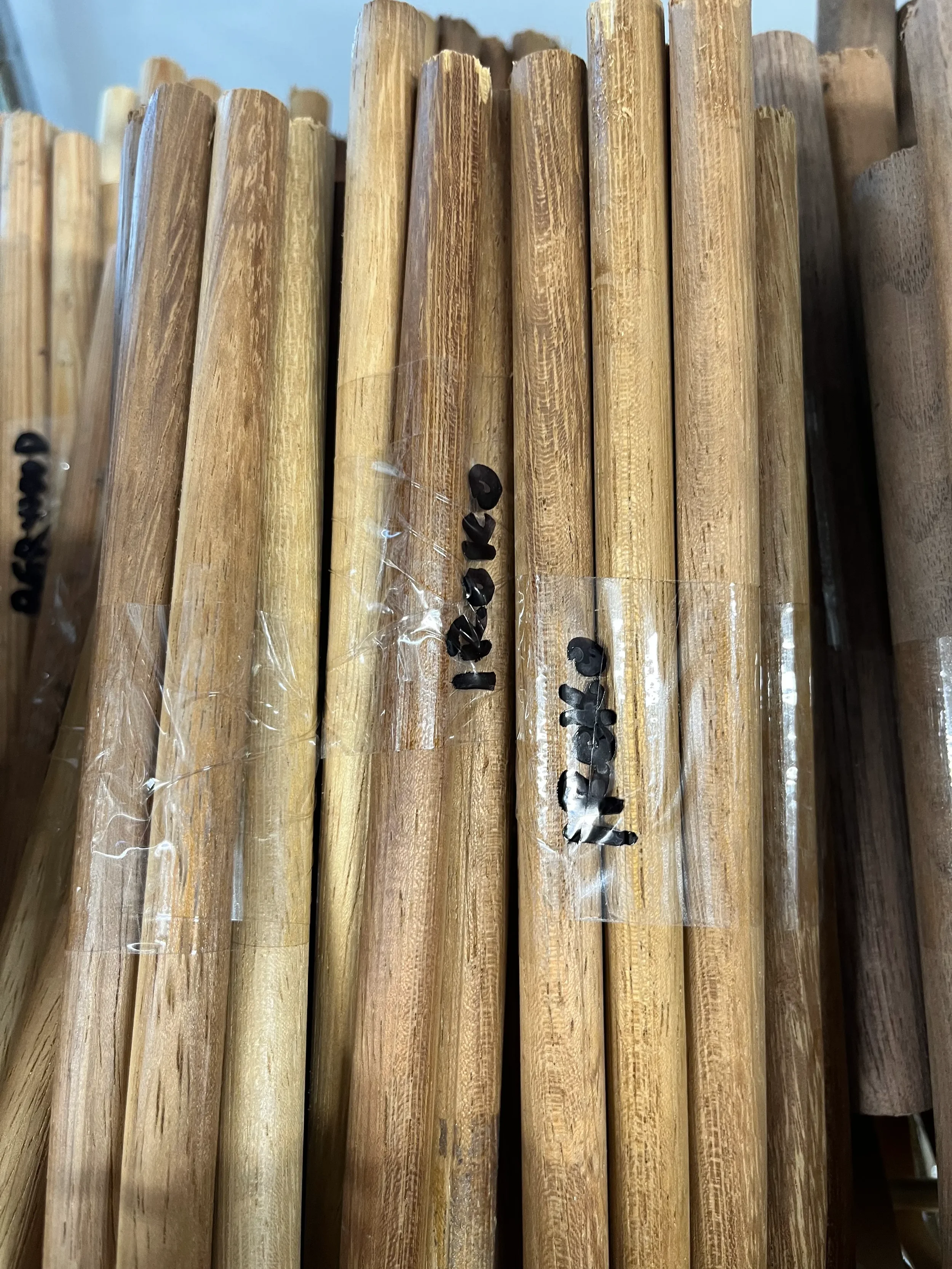Iroko Dowel 12mm multiples of 1m