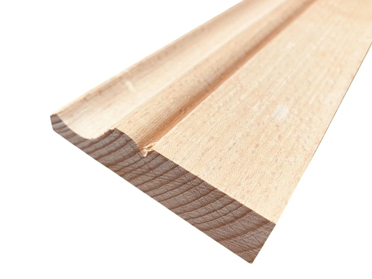Solid Beech Ogee Architrave - 20 x 75 x 2600mm 10 pack