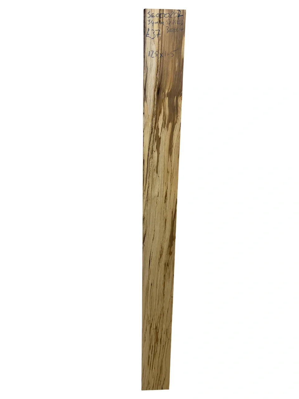 Spalted Beech Planed All Round Board 34x125x1500