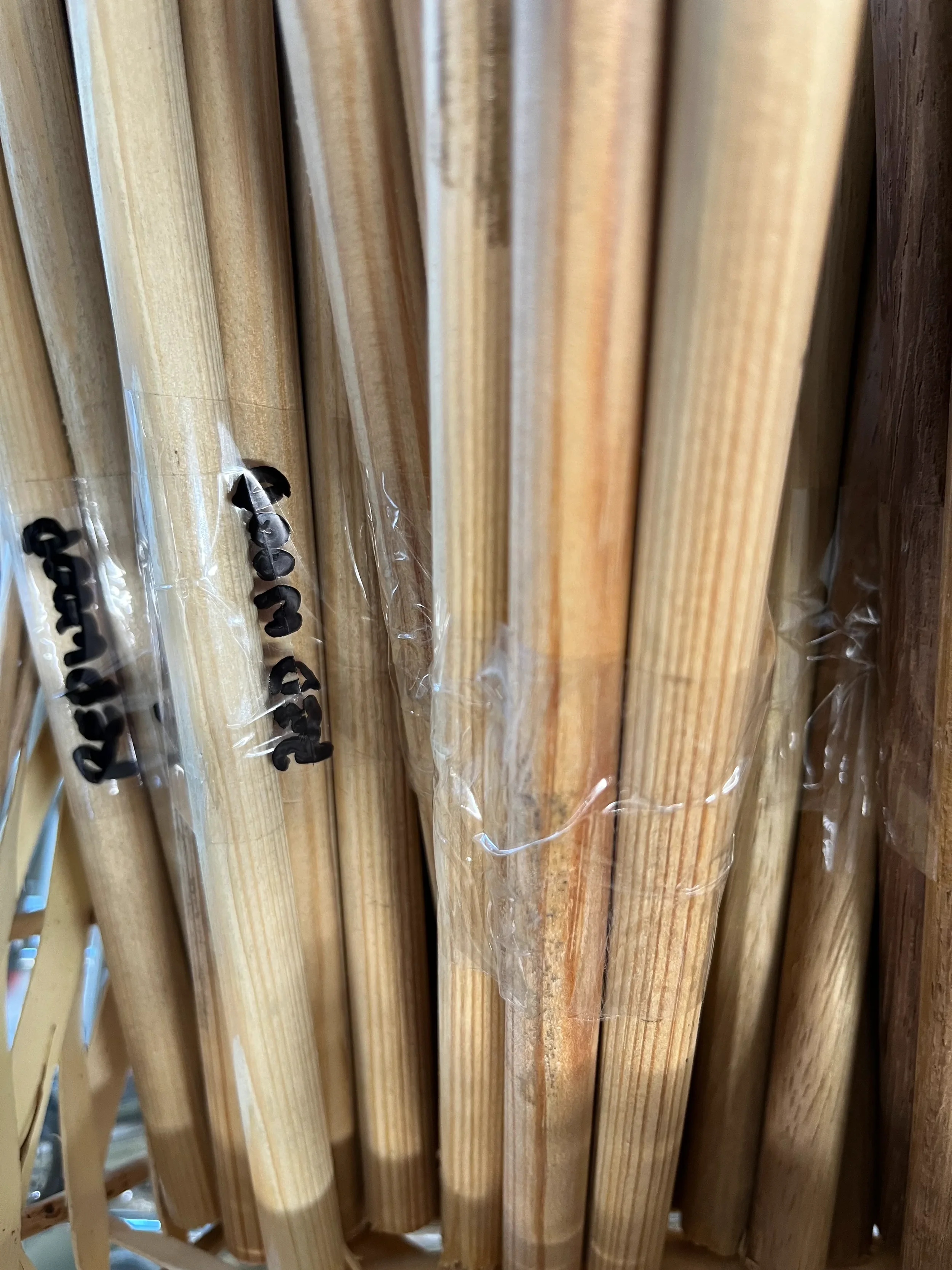 Scandinavian Redwood Dowel 12mm multiples of 1m