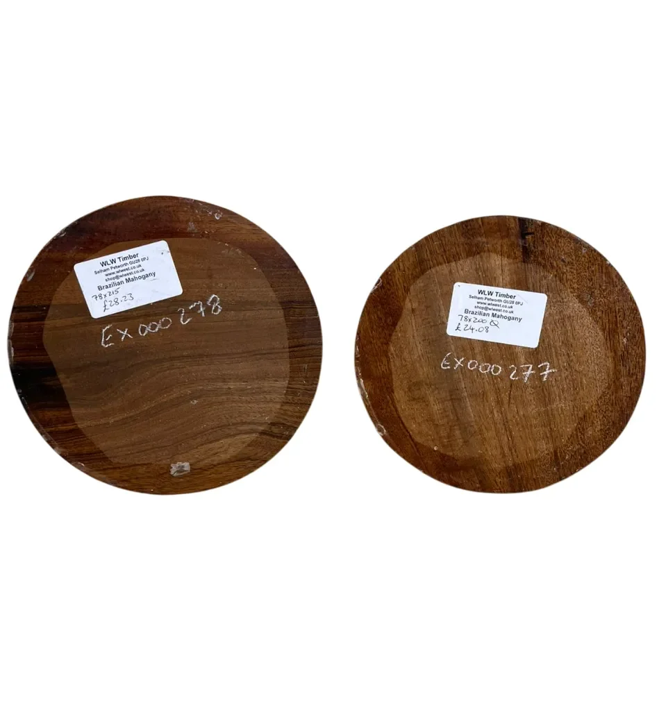 Brazilian Mahogany Turning Blank - Large