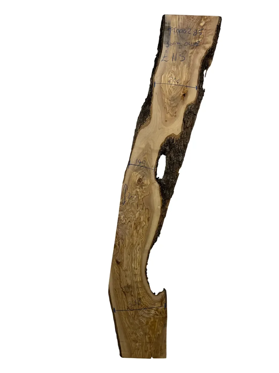 Olive Live Edge Board 30mm