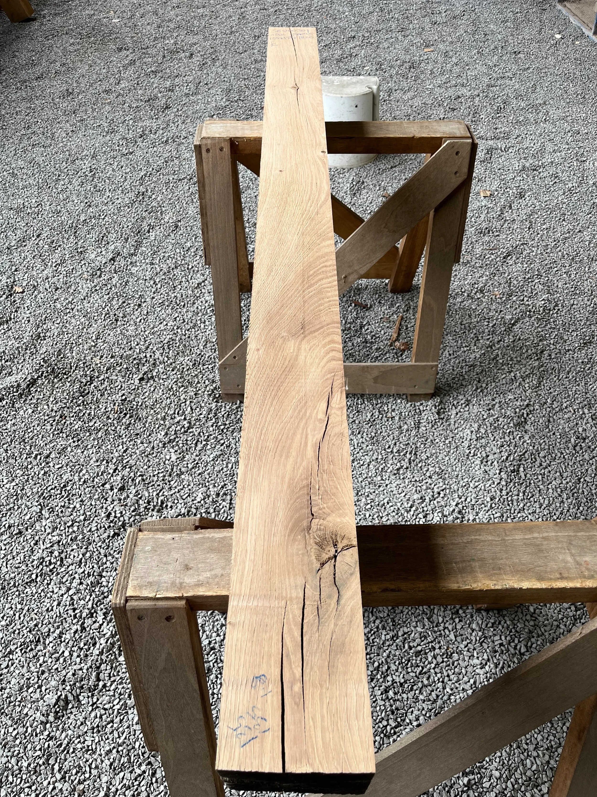 Air Dried Oak Mantle Beam 135x135x1820mm