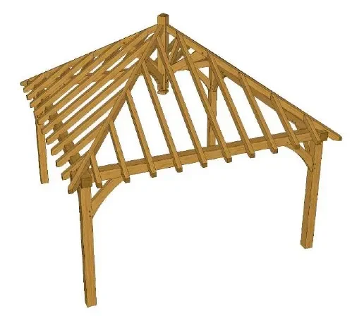 E01 oak gazebo 4m x 4m.webp