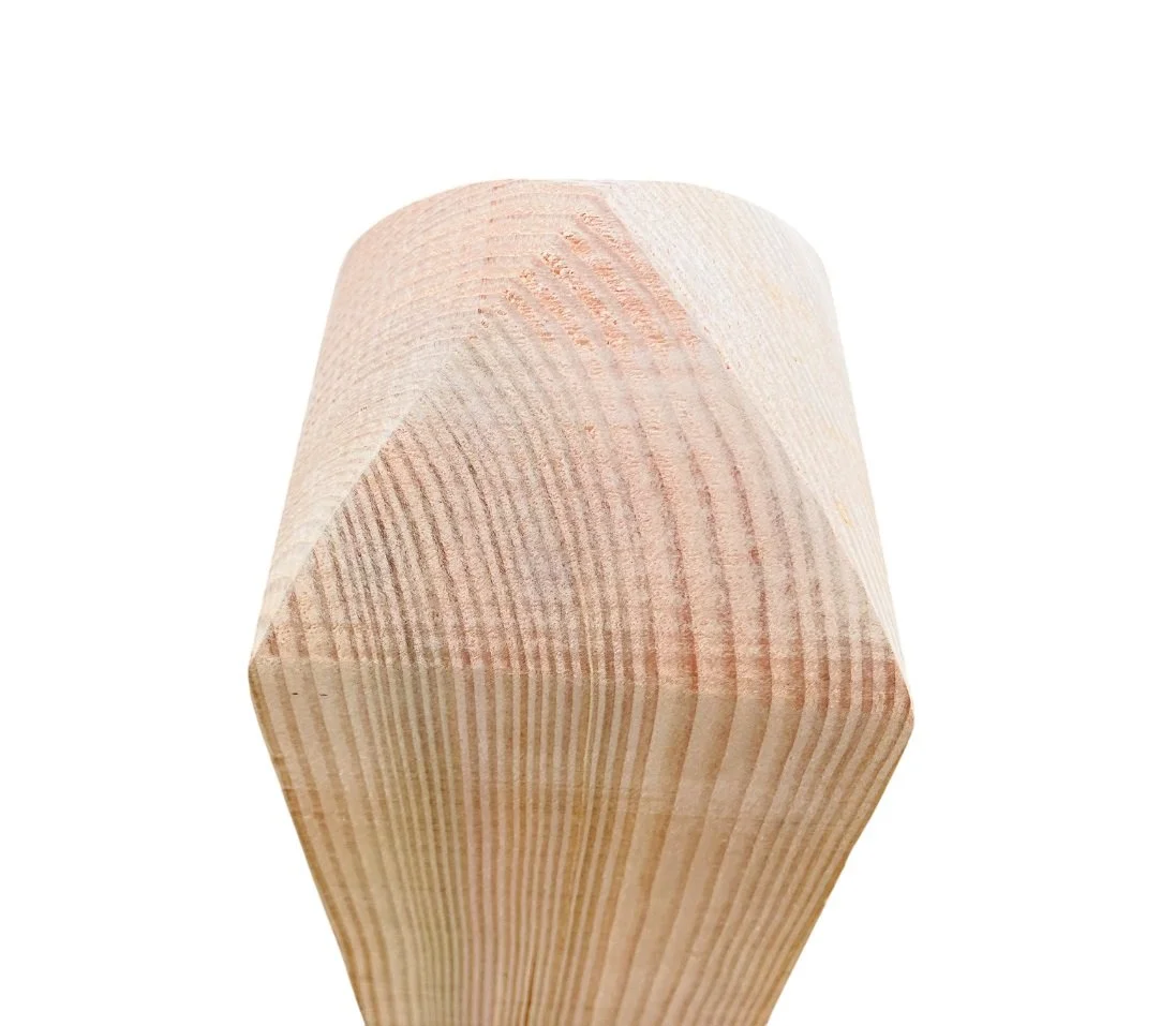 Douglas Fir post Bishops Mitre Top 1.jpg (Copy) (Copy)