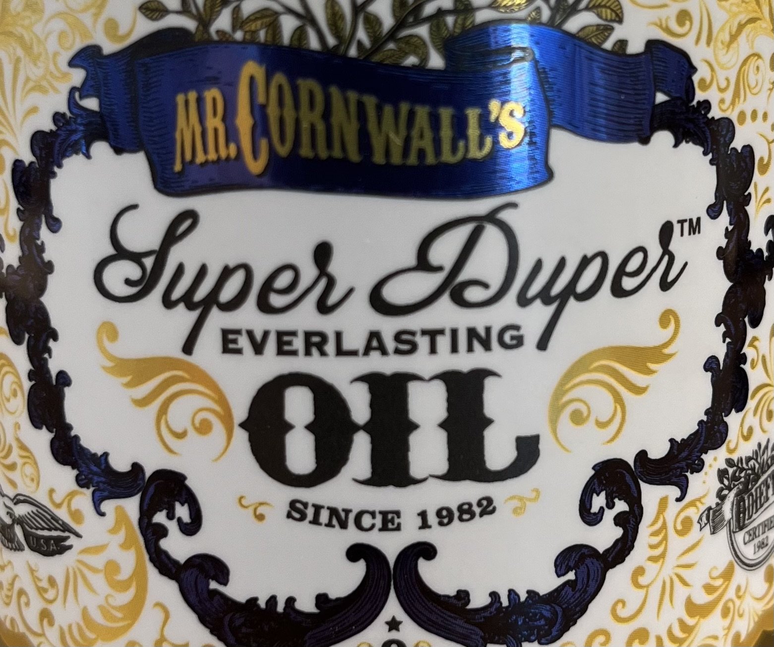 Mr Cornwall's Super Duper Everlasting Light Oil 30ml Sample Jar