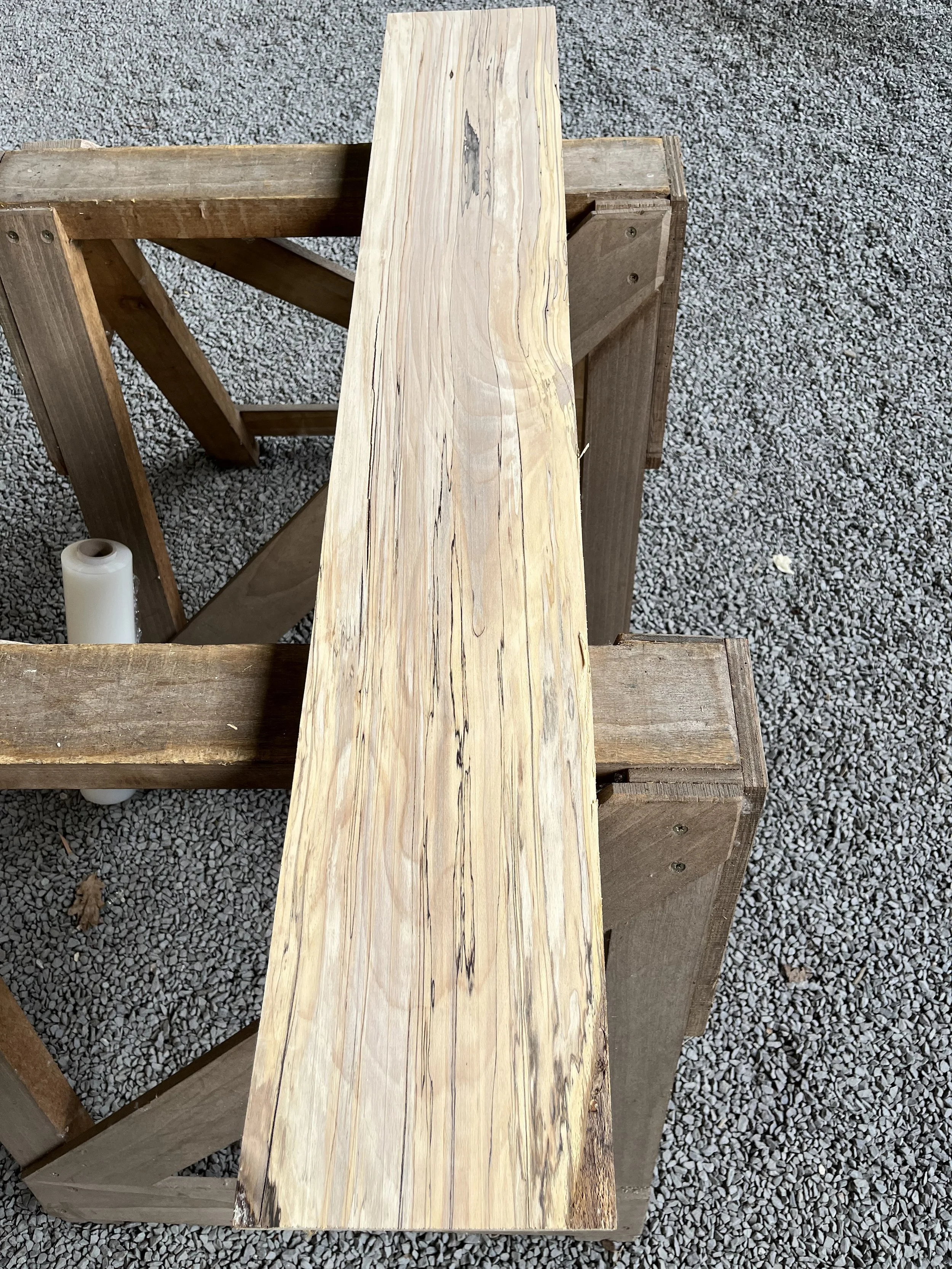Spalted Beech Board 35x190x1180mm