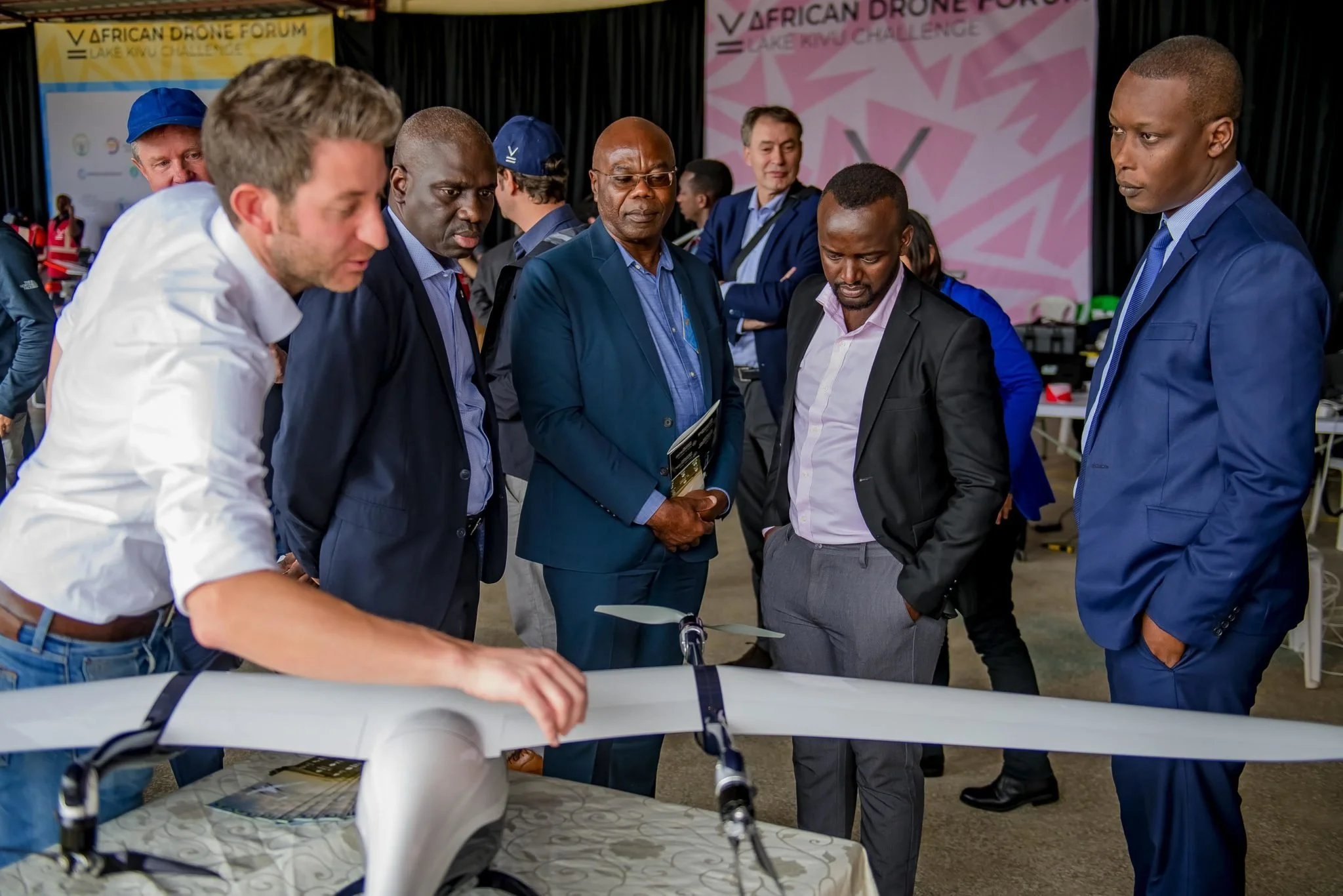 African Drone Forum venue and delegates
