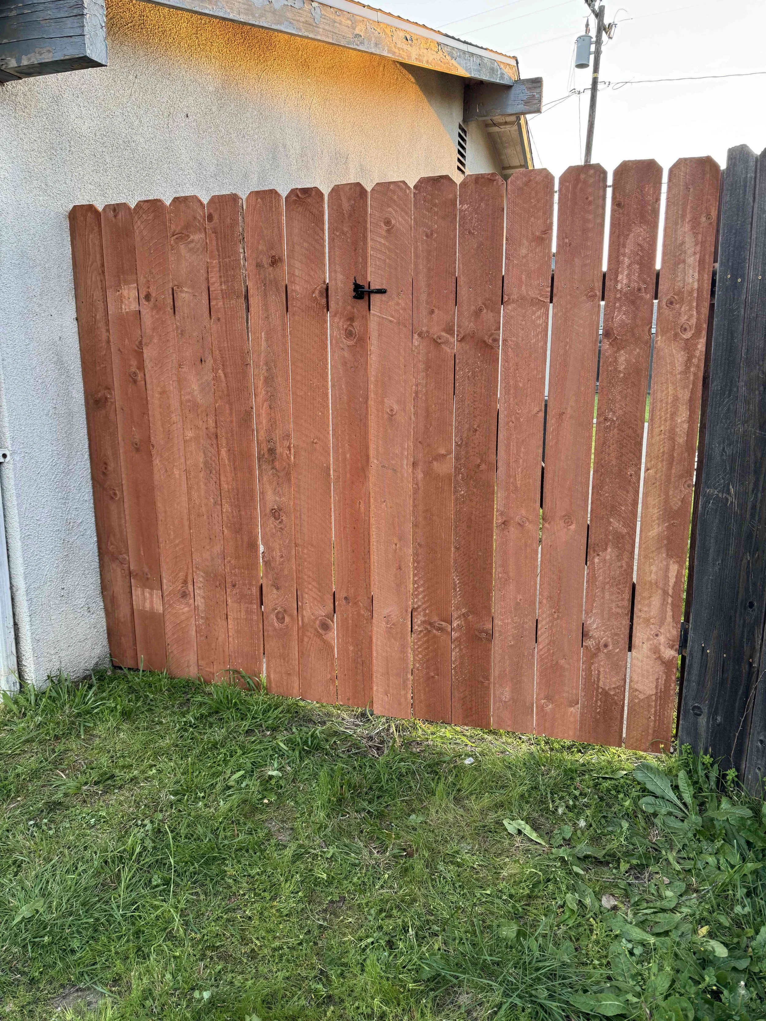 New Gate and Fence Installation by Thousand Oaks area handyman GSD Home Services