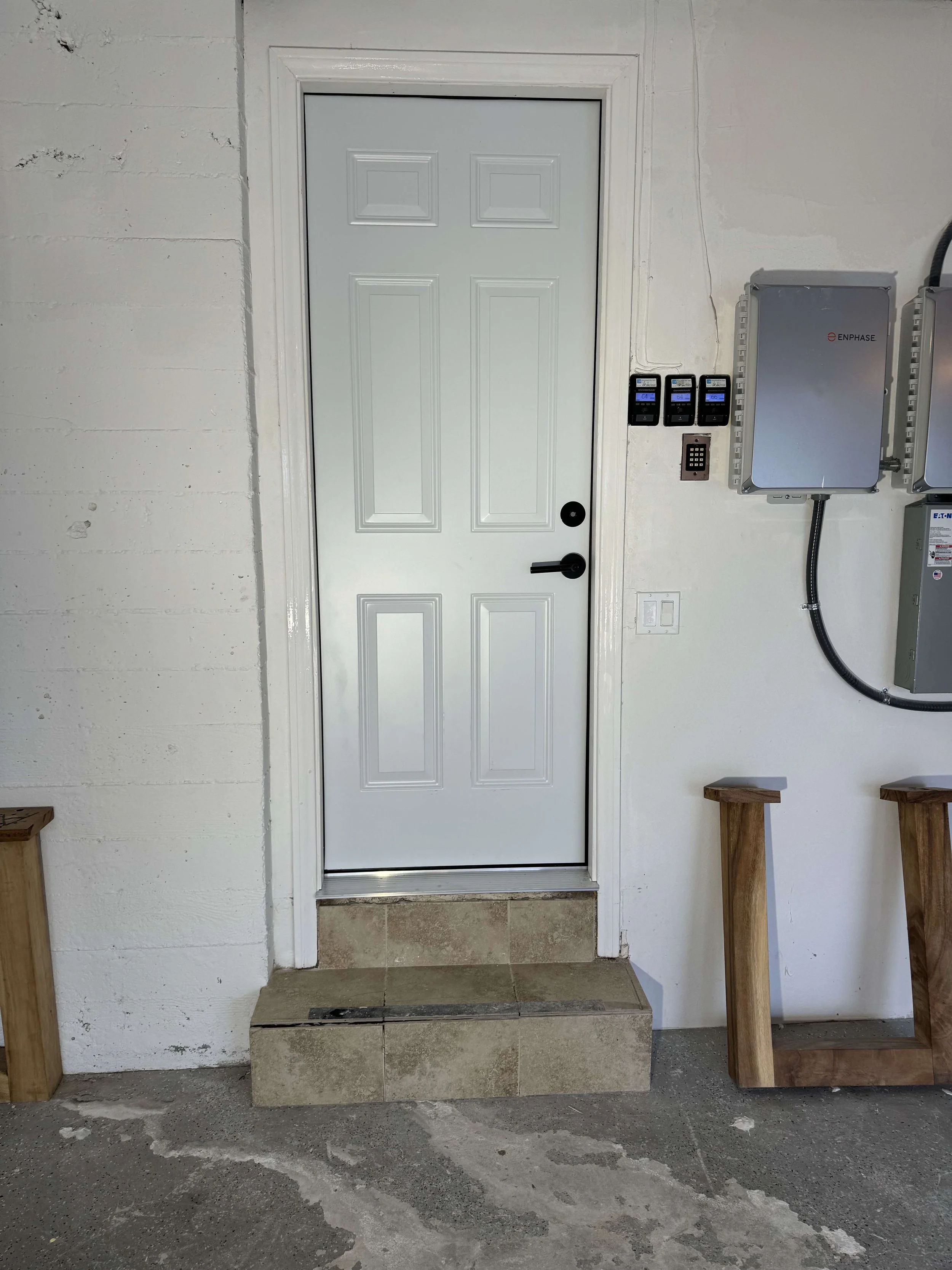 New Garage Fire Rated Door Installation by Thousand Oaks area handyman GSD Home Services