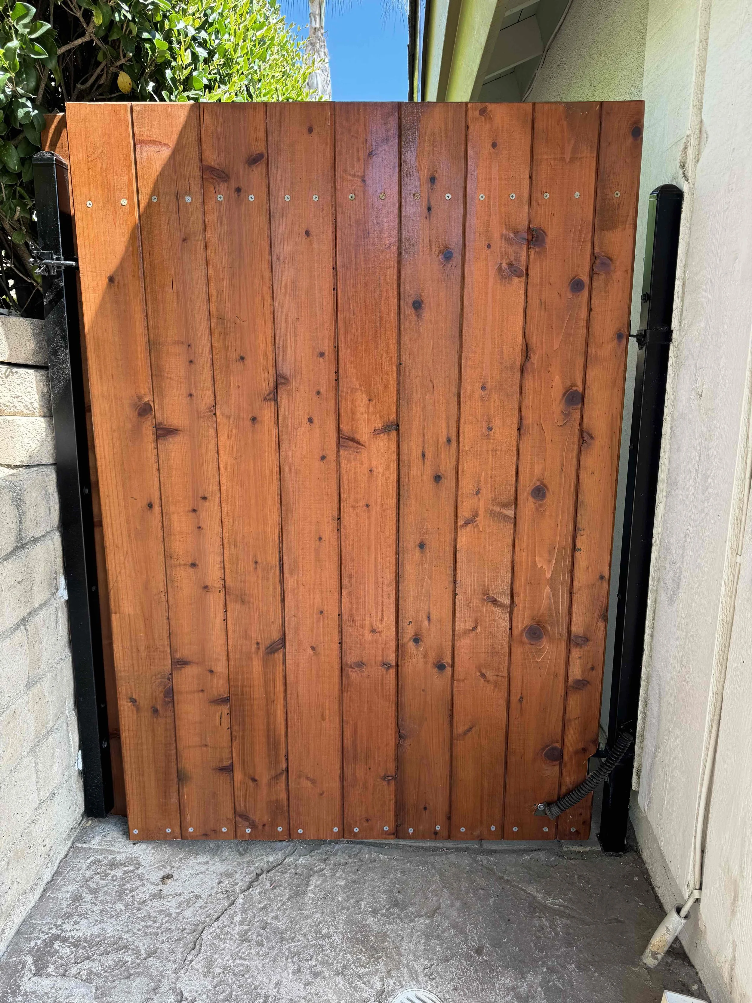 New Gate Installation by Thousand Oaks area handyman GSD Home Services