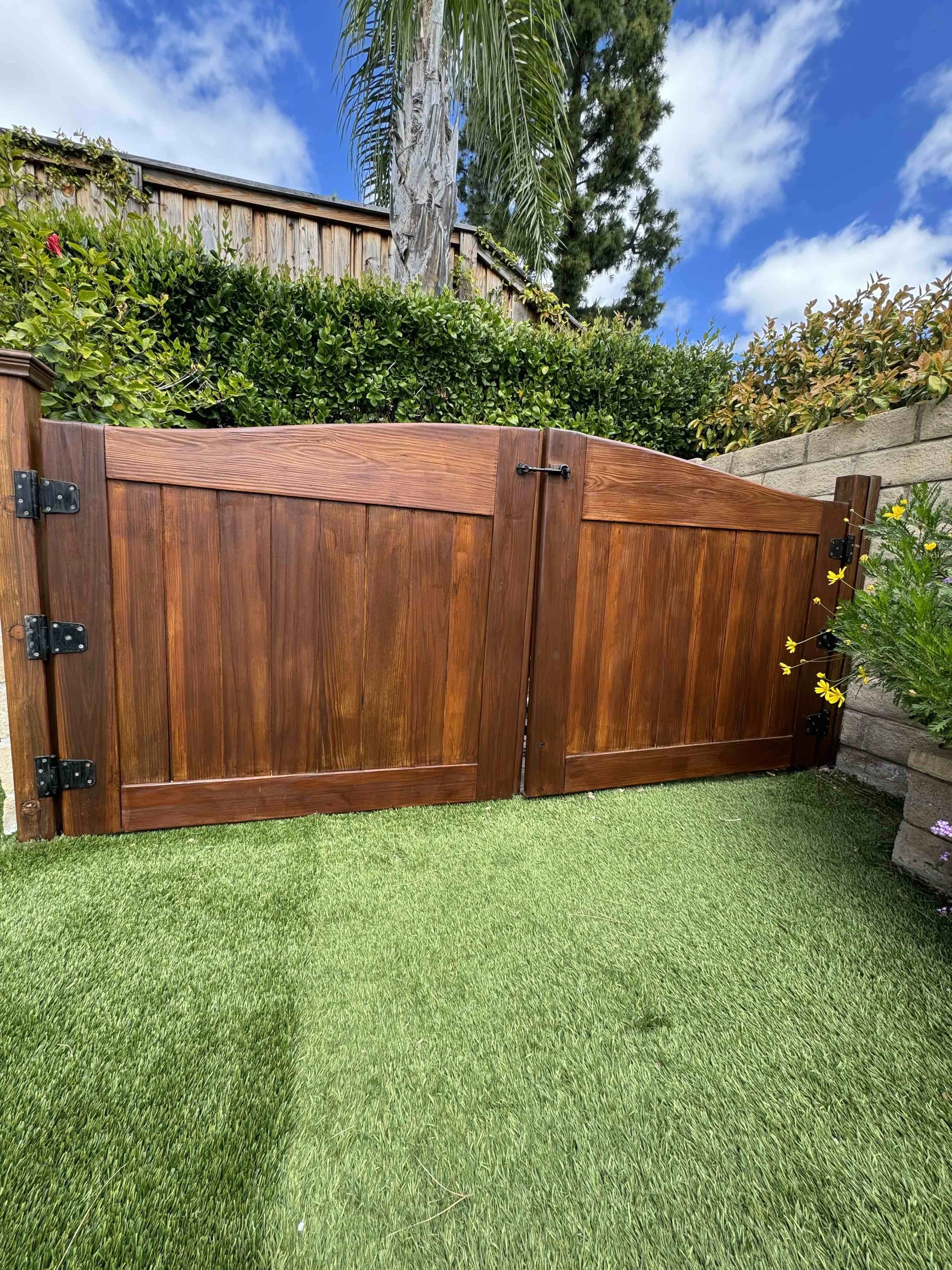 Beautiful Gates Restored by Thousand Oaks area handyman GSD Home Services