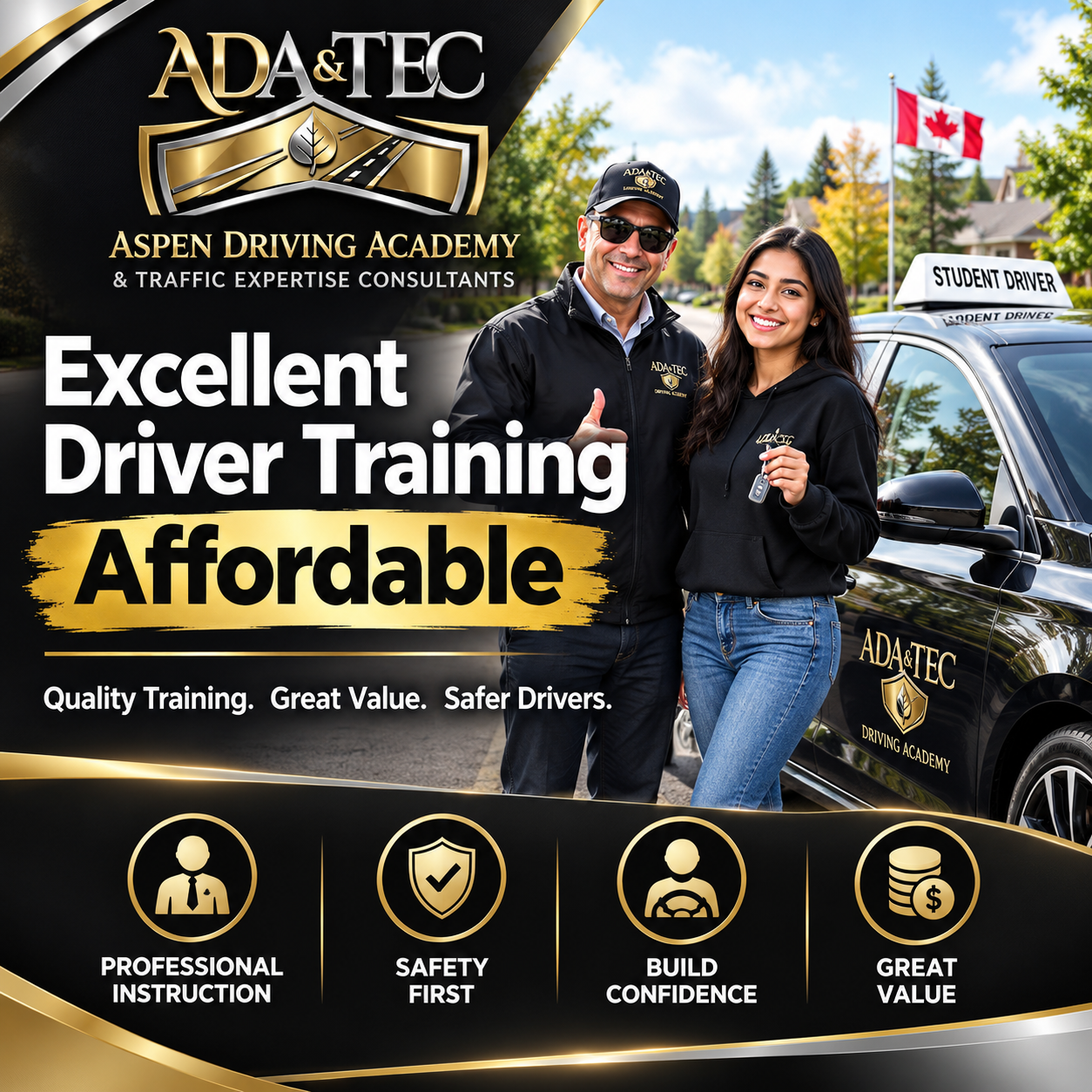 Excellent Driver Training; Affordable
