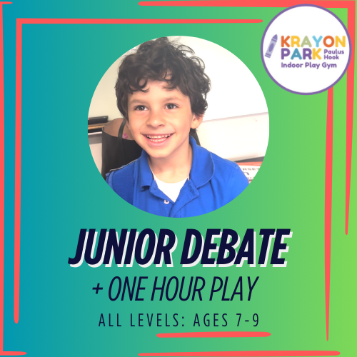 TUES Junior Debate (All Levels) 1-Payment/Zelle