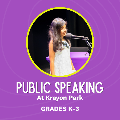 Public Speaking at Krayon Park