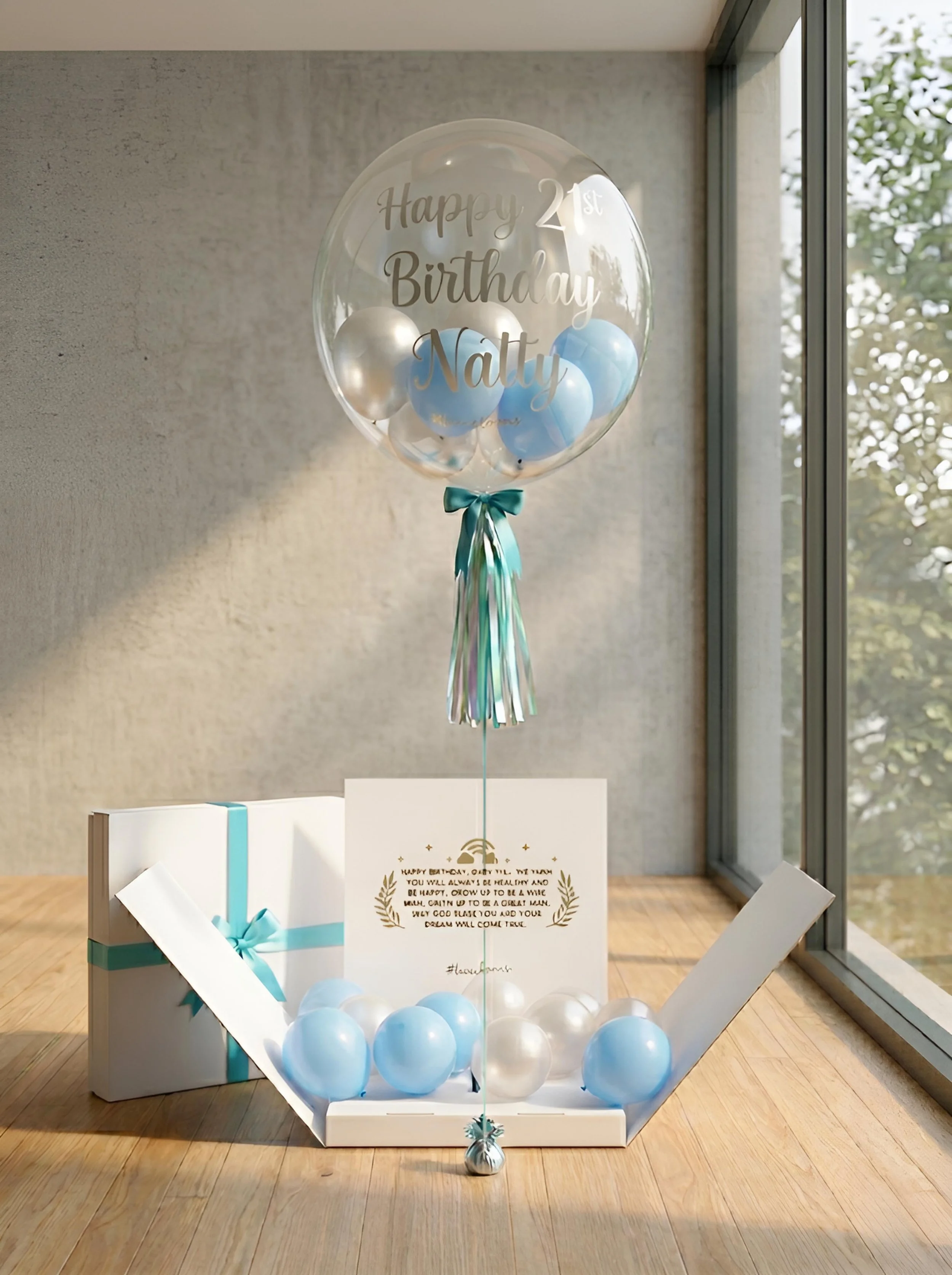Signature Birthday Bubble & Box