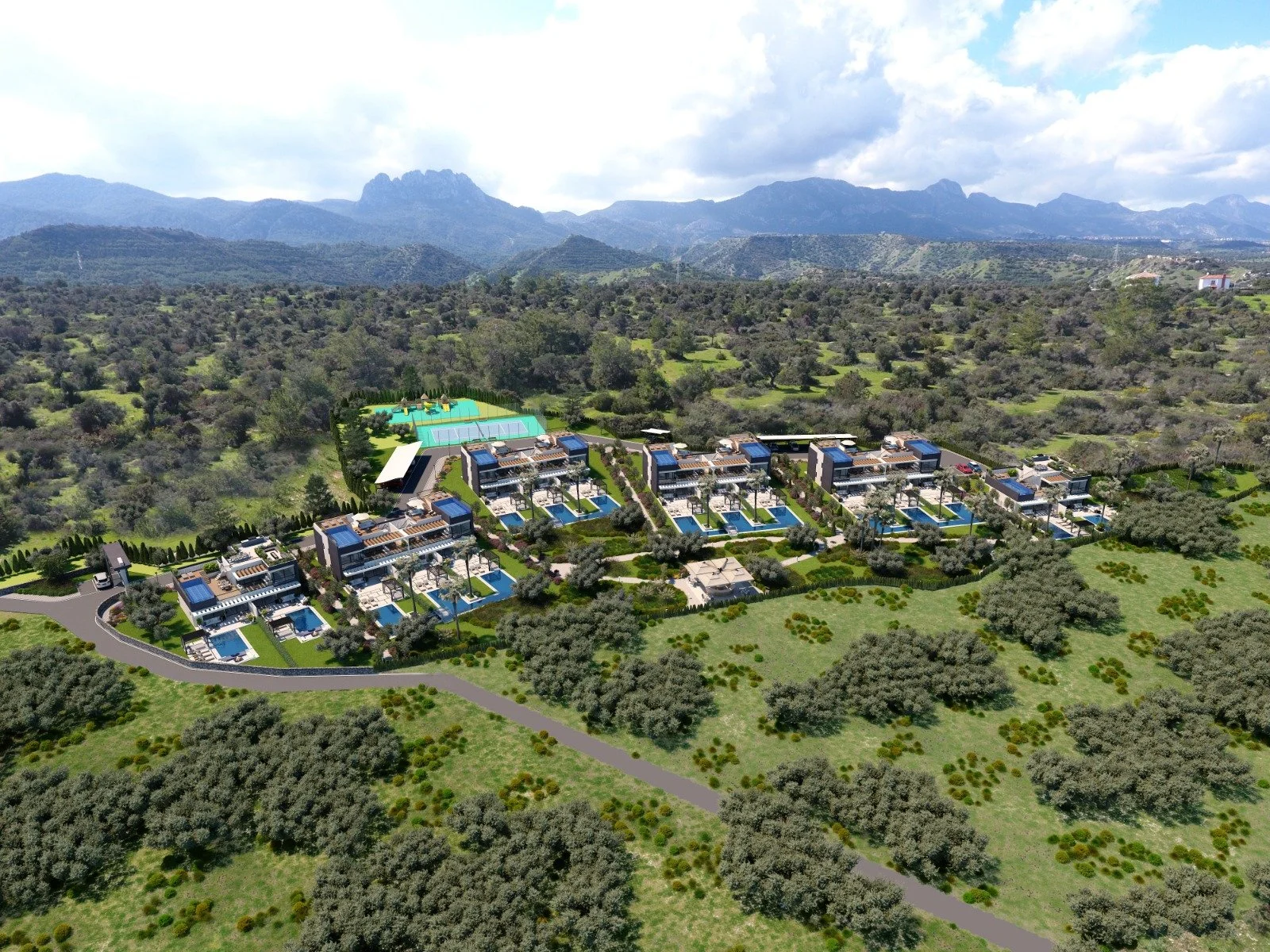 Moderne Wohnanlage Kapitalanlage Nordzypern