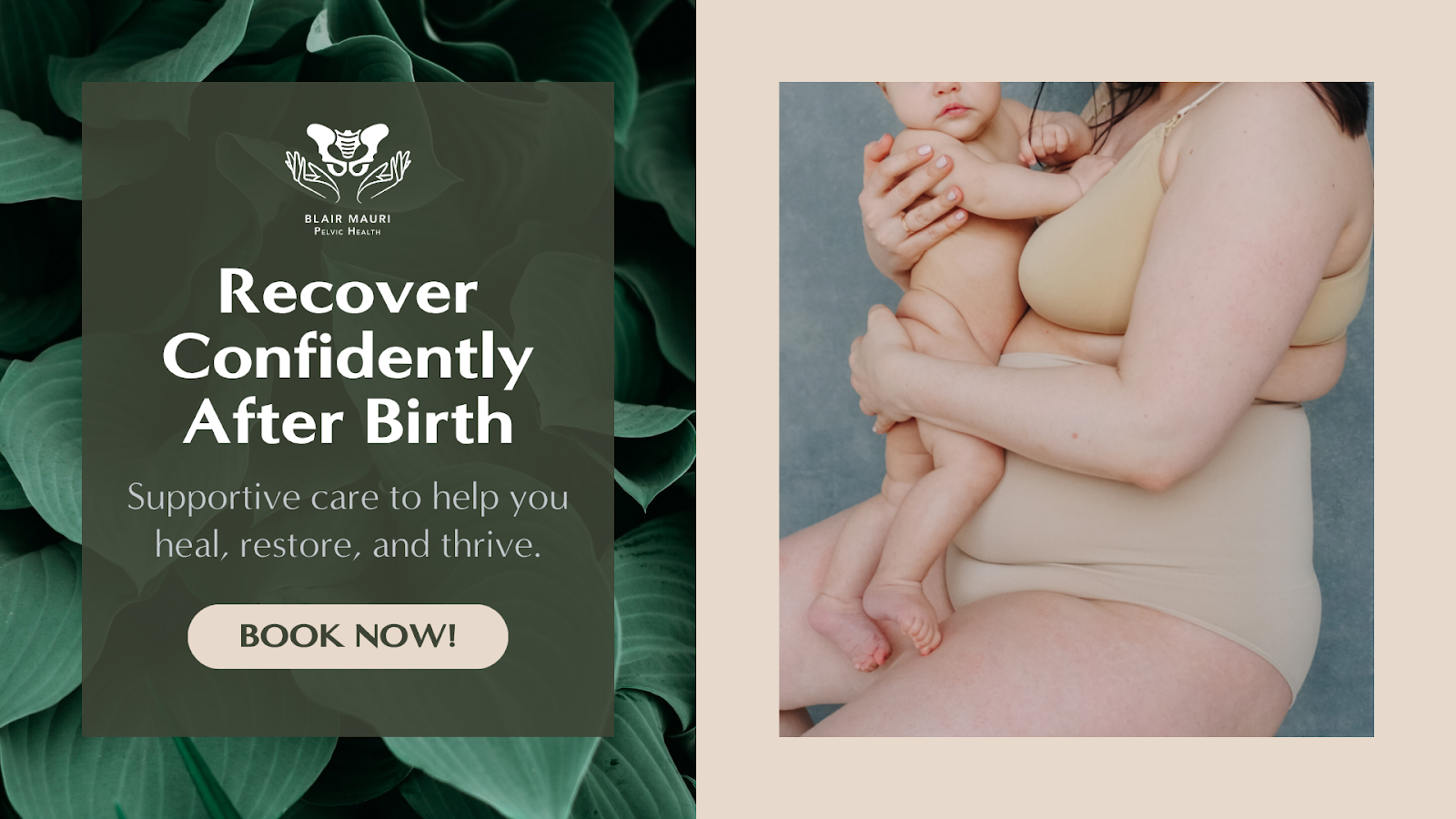 Birth Recovery Services From Blair Mauri Pelvic Health