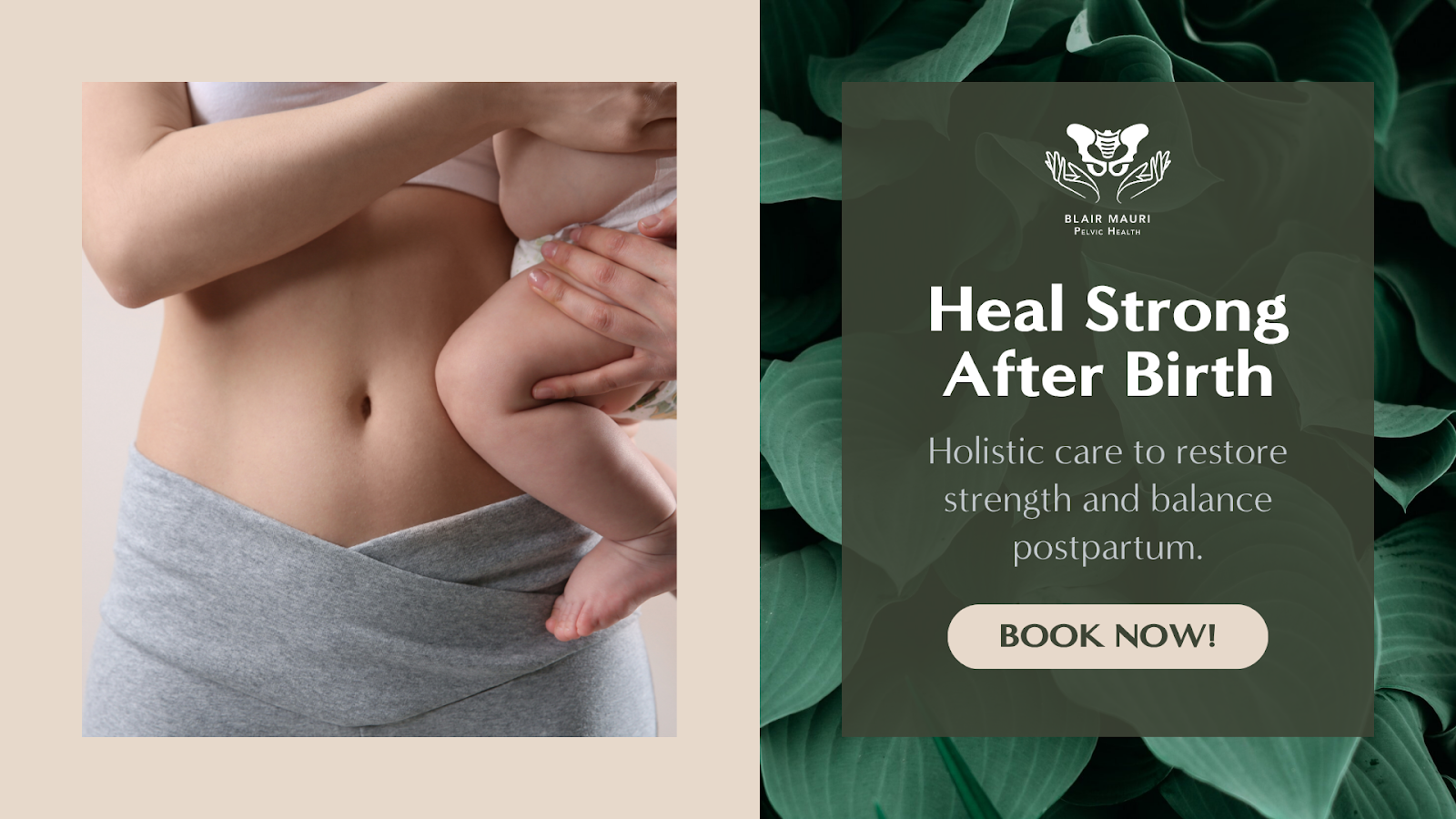 Postpartum Healing Services From Blair Mauri Pelvic Health
