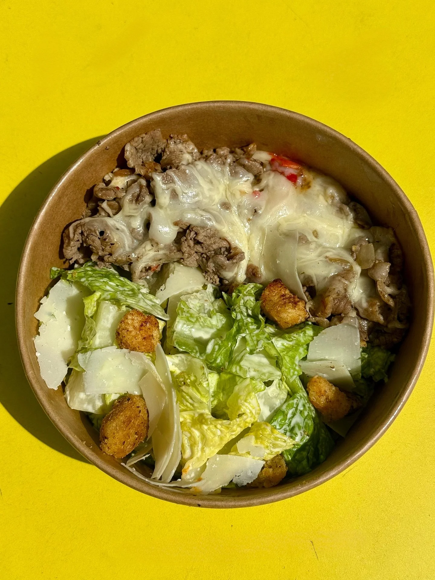 Some days call for a sub.
Some days call for a bowl.
Our best-selling Philly Cheesesteak tastes good in both. 😉