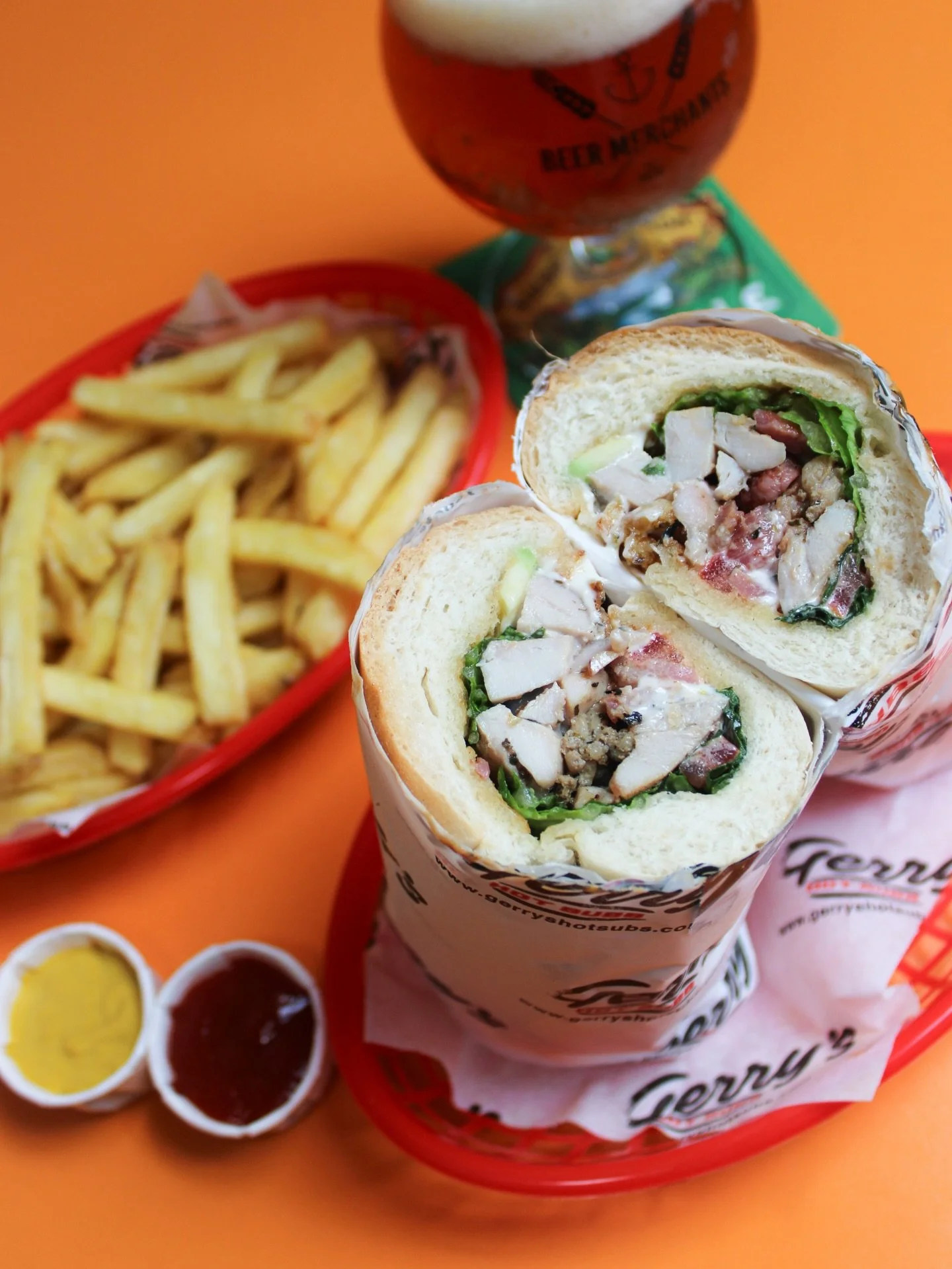 Oregano maple chicken, crispy bacon, fresh avo, crunch for days. 

The Chicken Club. Jay Rayner loved it. You will too.