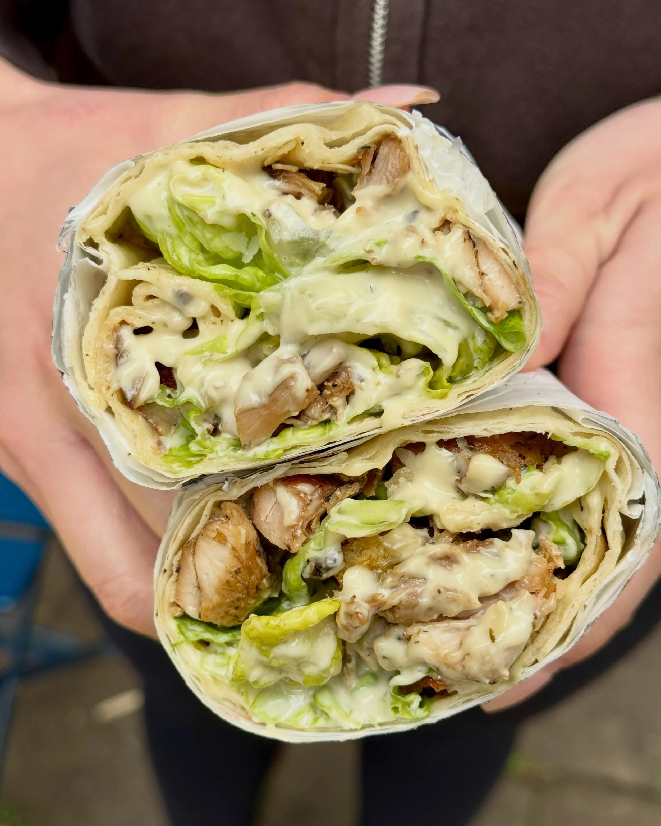 SUMMER SPECIAL.

Chicken Caesar. Crispy bacon. Wrapped up and ready for summer.