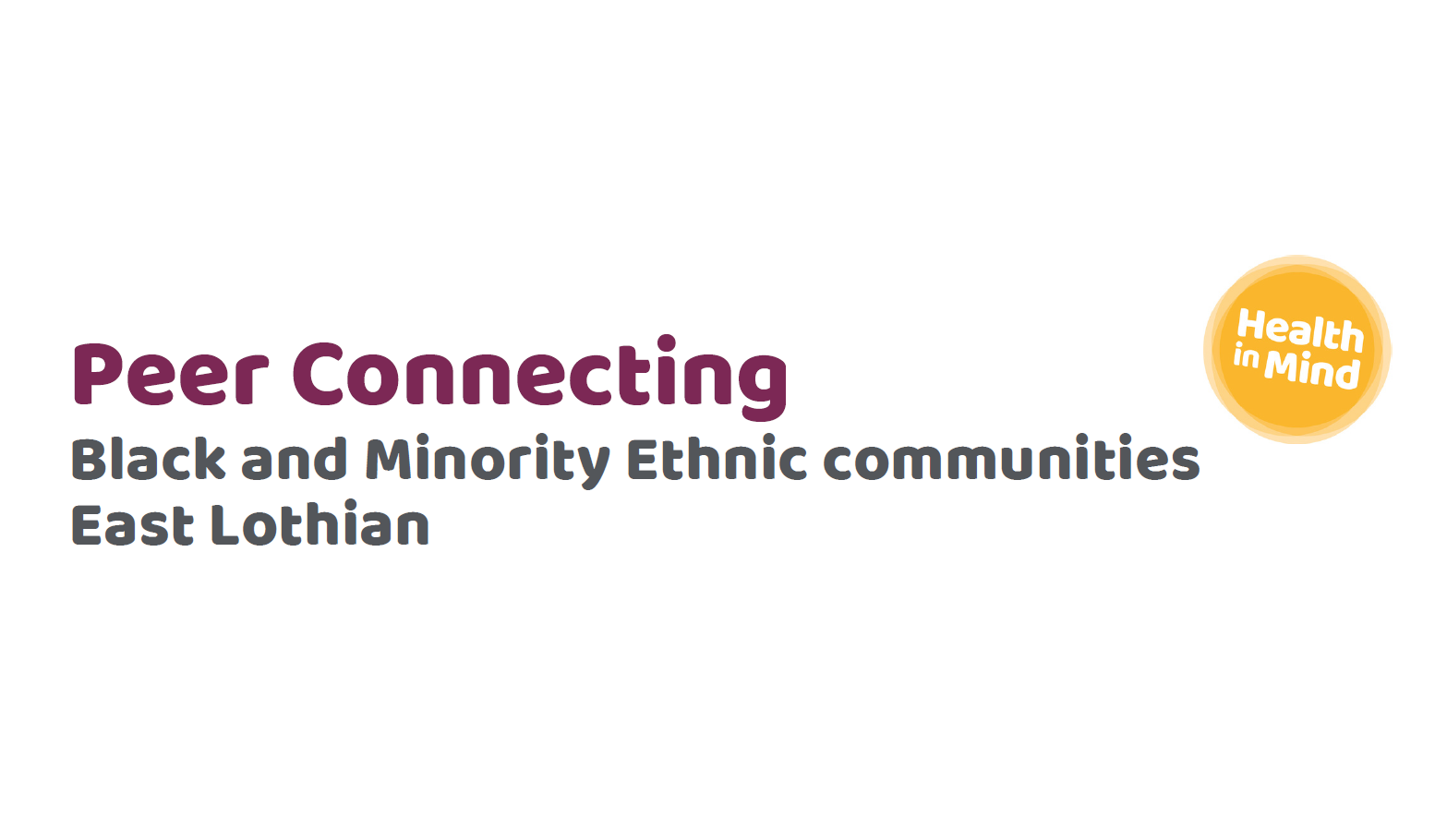 Health in Mind - Peer Connecting