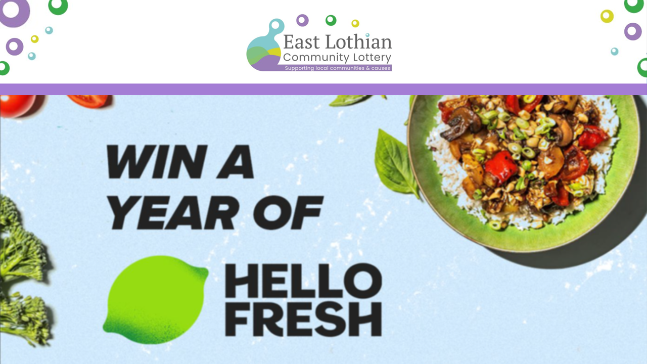 Eat fresh in 2023 when you play East Lothian Community Lottery