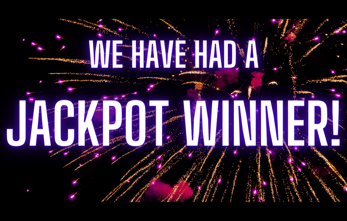 OUR 1ST £25,000 WINNER!