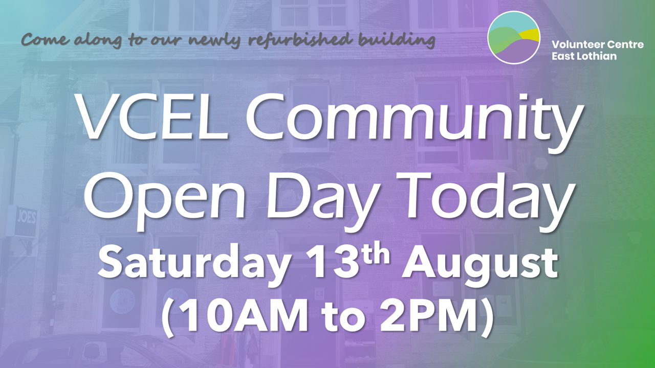 VCEL's Community Open Day (Today)