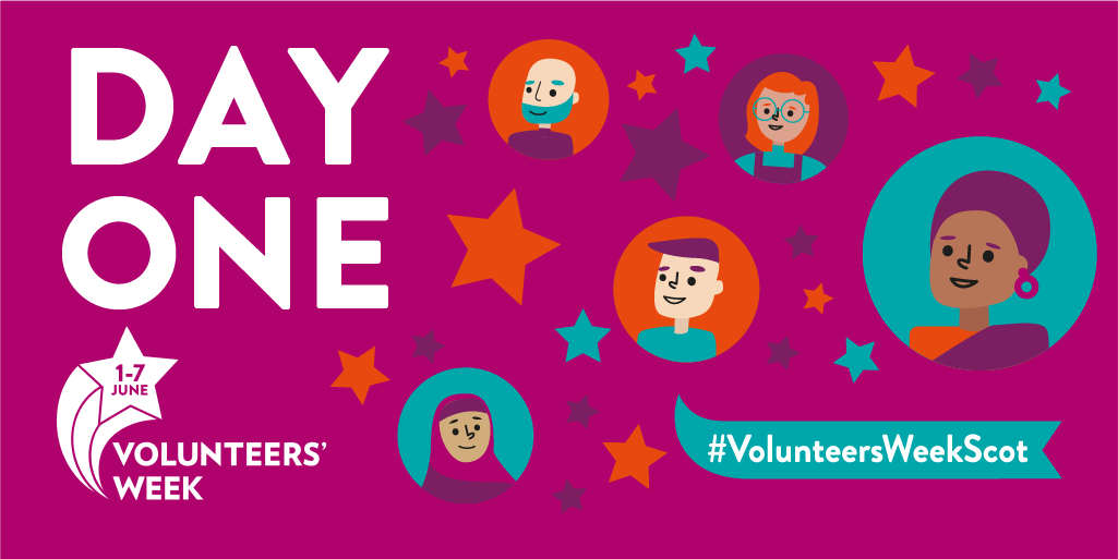 Volunteers Week, Day 1