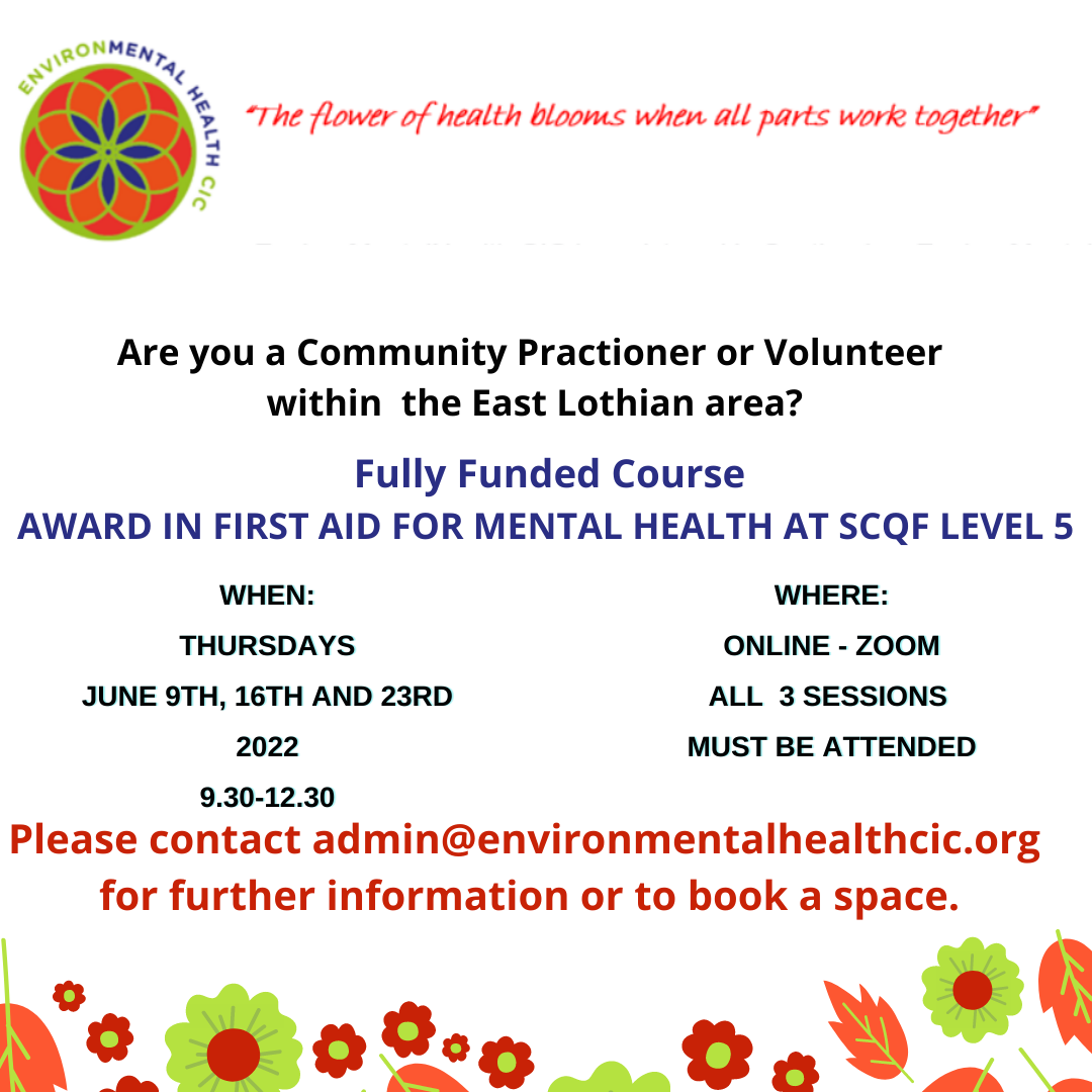 Mental Health First Aid Online Courses 