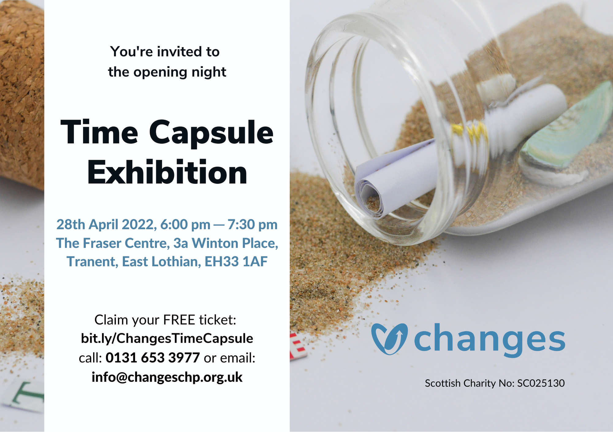 You're invited! - Time Capsule Exhibition
