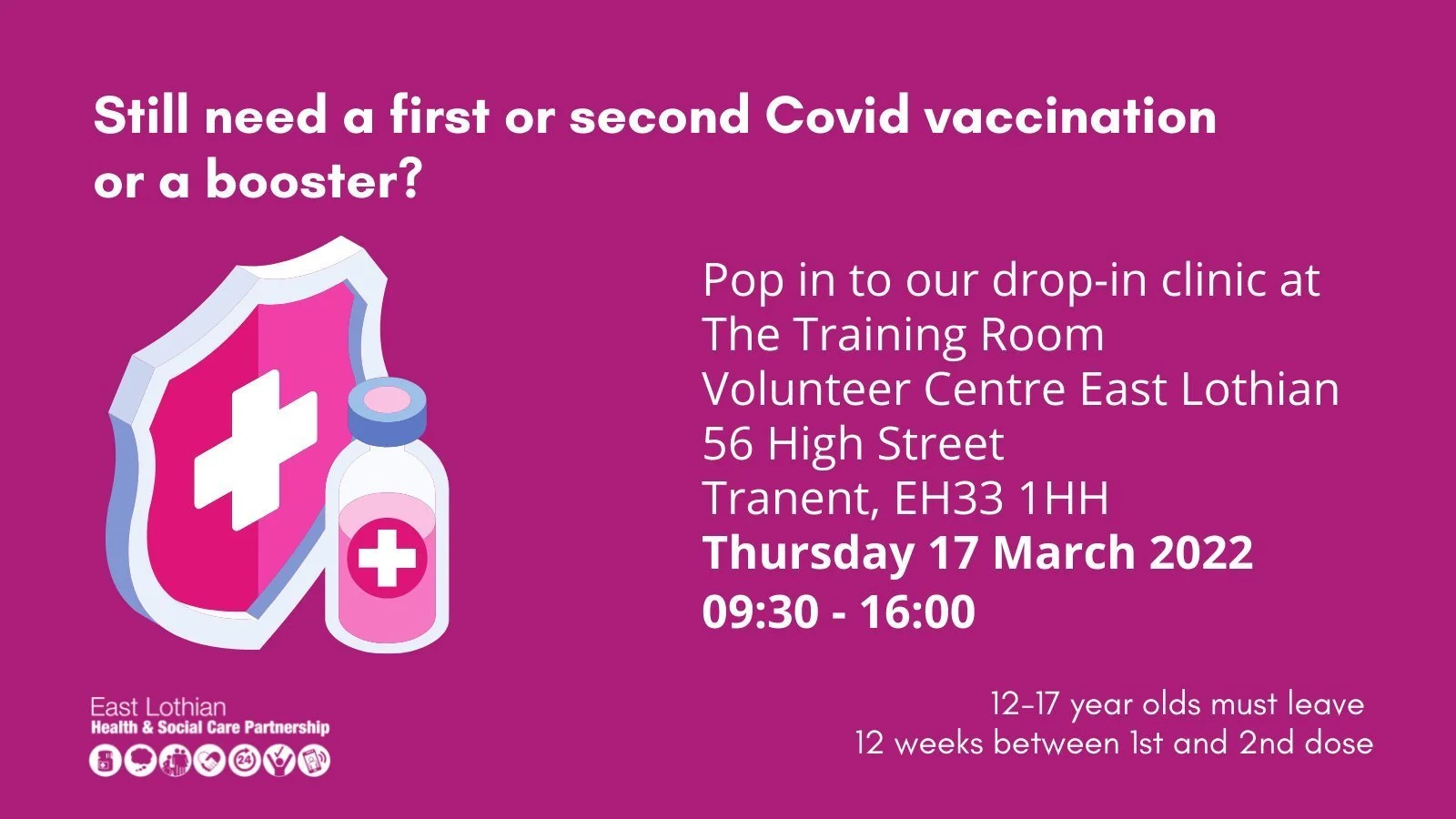 Covid Vaccination Drop-in Clinic