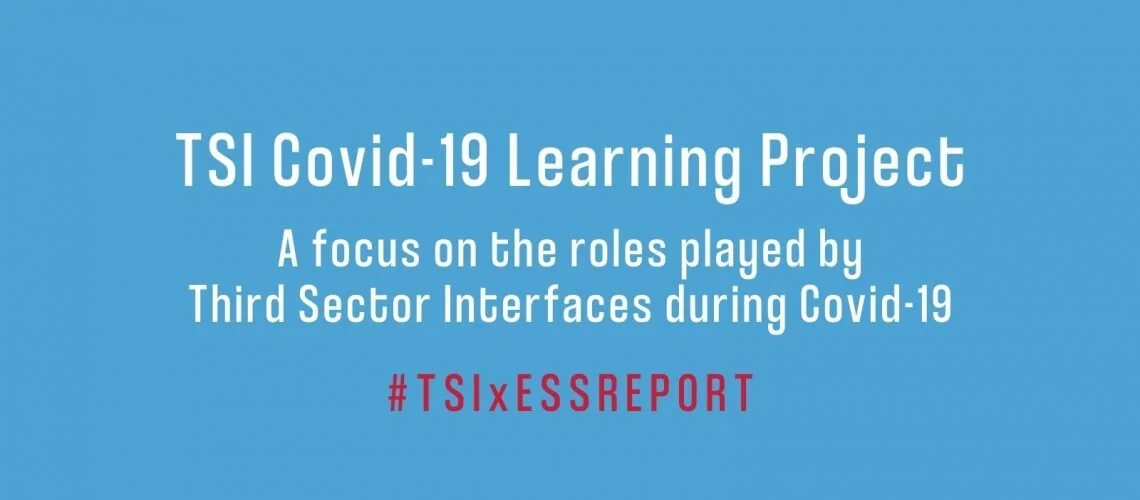 New Report Published Highlighting the Work of TSIs Throughout Covid-19