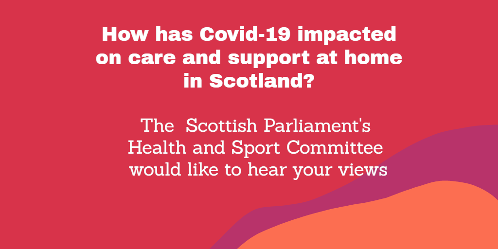 Request from the Scottish Parliament Health and Sport Committee