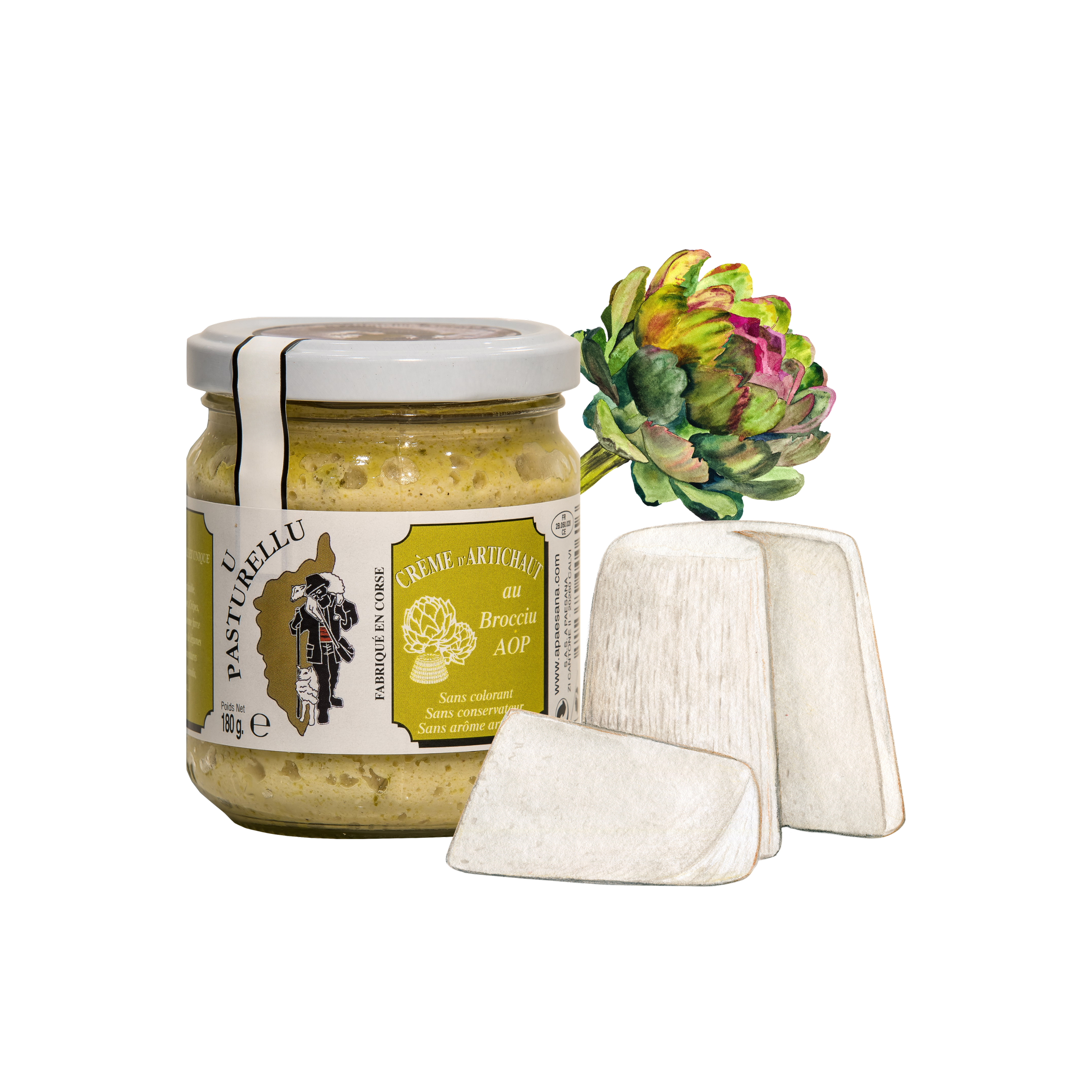 Crème d'Artichaut à la brousse