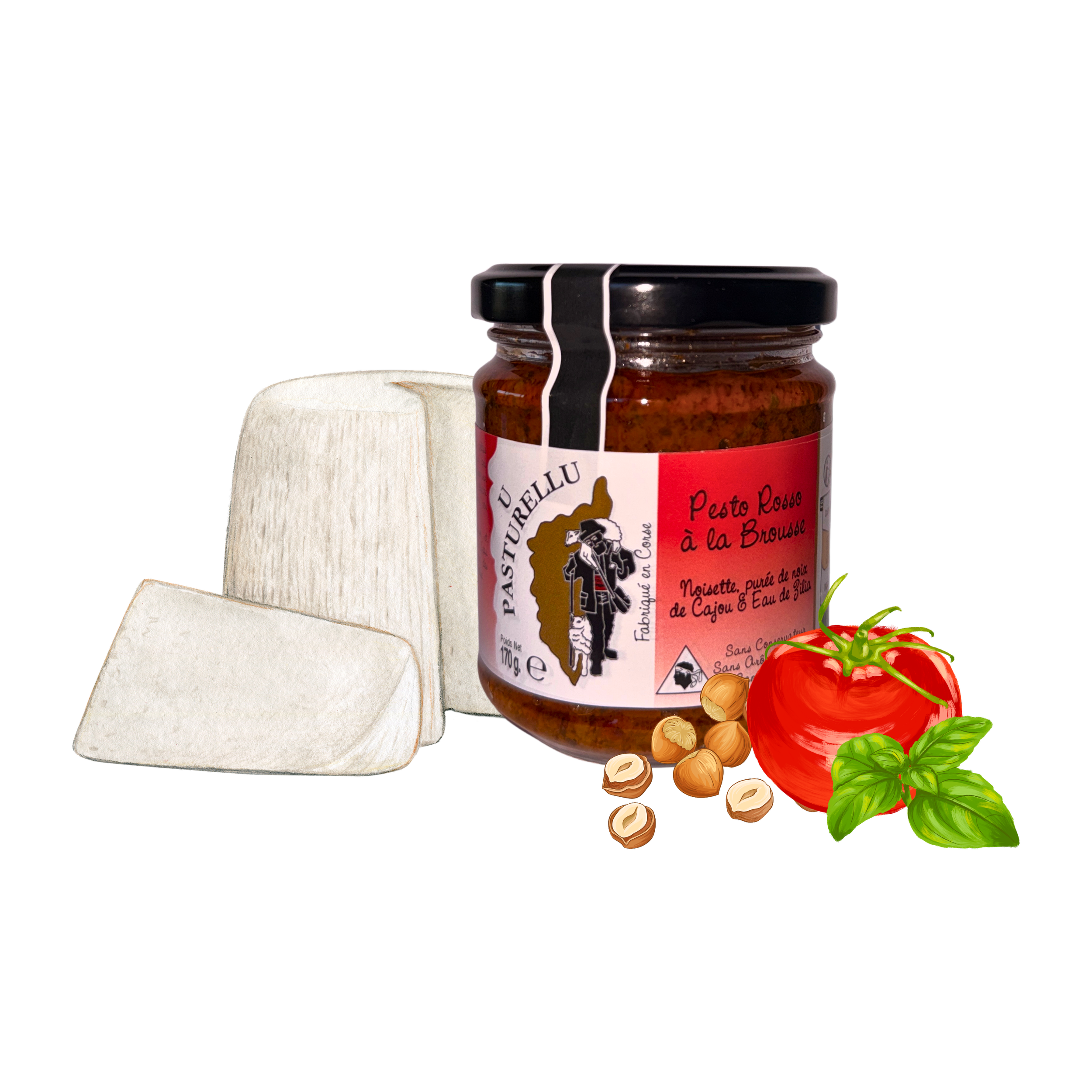 Pesto Rosso à la Brousse - Nouveauté 2026