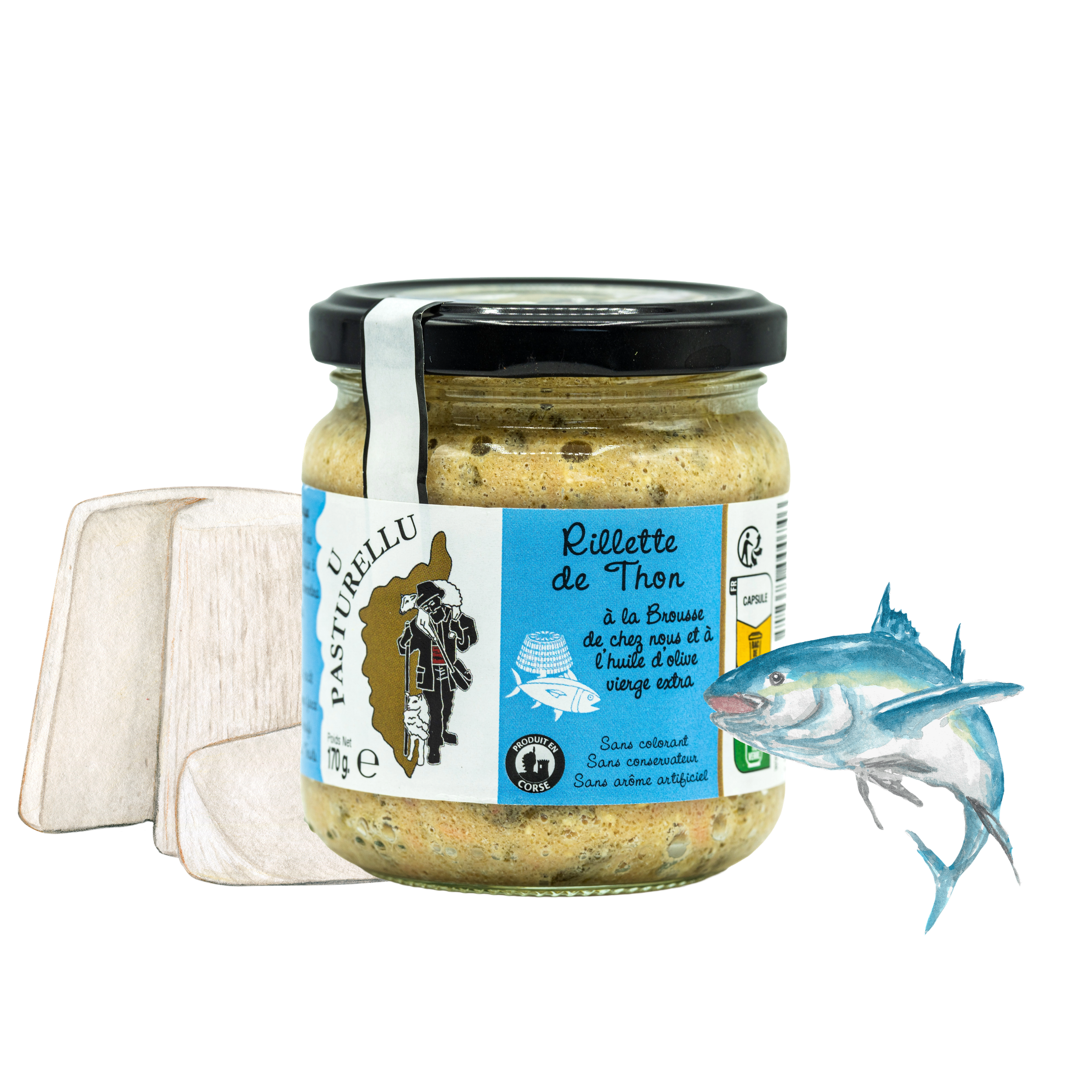 Rillette de Thon à la brousse