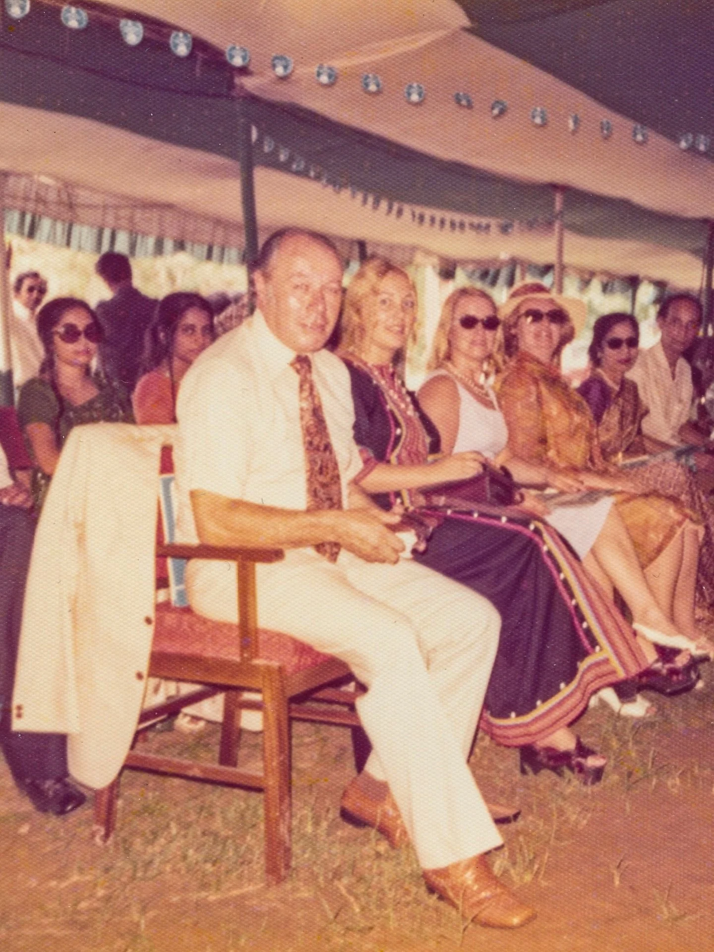 Ireal Found

Video footage of Ireal, the only known footage of him in existance, seen in clips in slides two, four, six, and eight. He appears in film footage captured for posterity, for a few seconds in two separate instances while attending the Ina