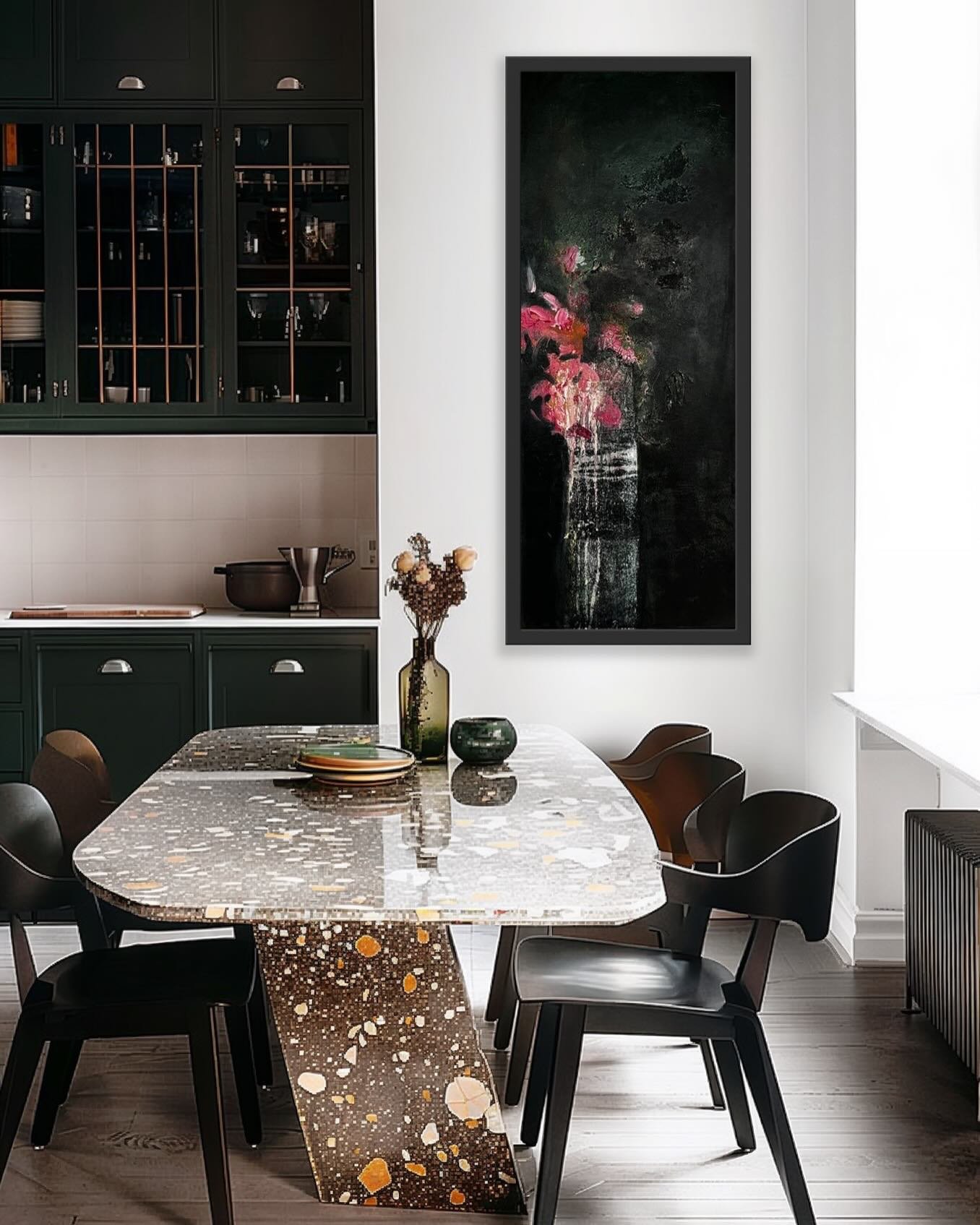 One of the paintings from my &ldquo;Bloom Where You Are Planted&rdquo;&nbsp;&nbsp;Series
Acrylic on Wrapped Canvas  16x40

#artistofcalgary #artlife #artgallery #abstract #floralart