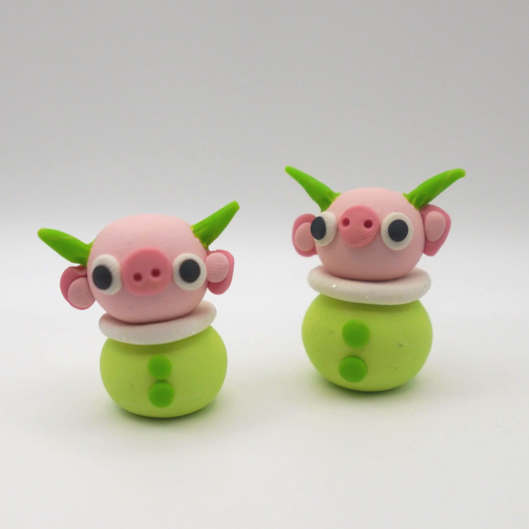 Pig Gremlin(?) Clay Figure