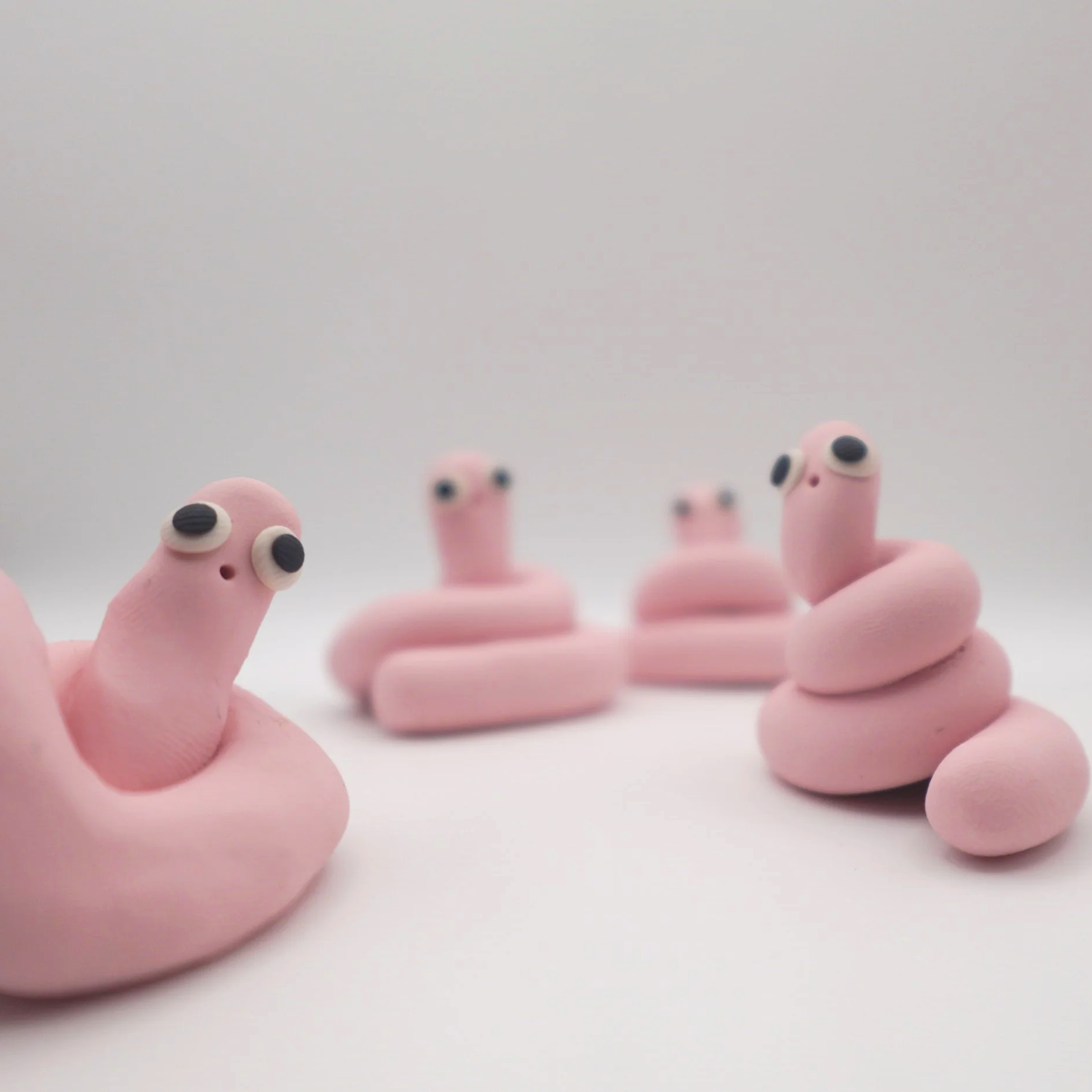 Worm Figurine