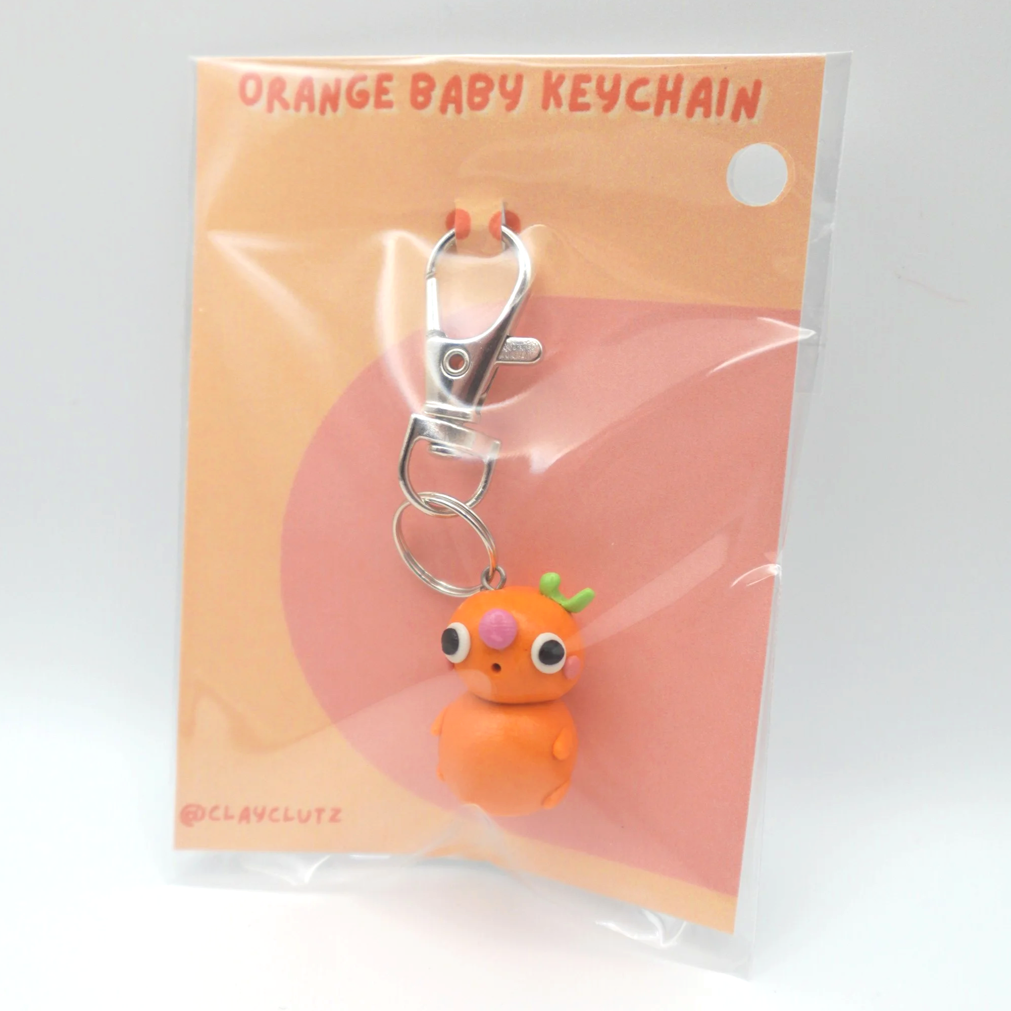 Orange baby Keychain