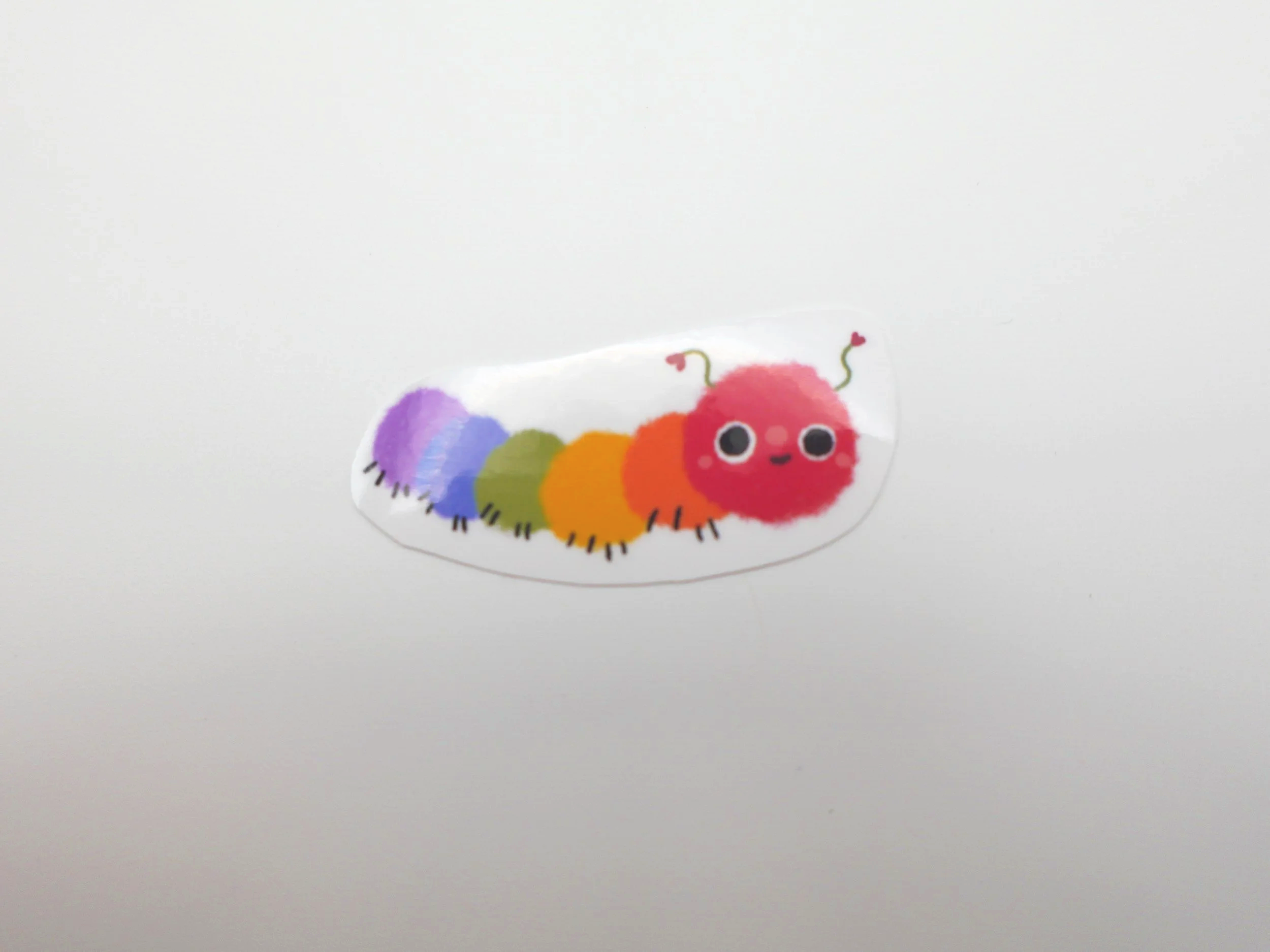 Rainbow Caterpillar Sticker