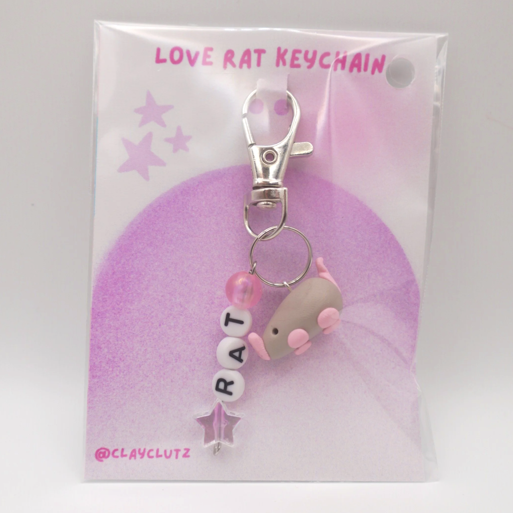 Love Rat Keychain